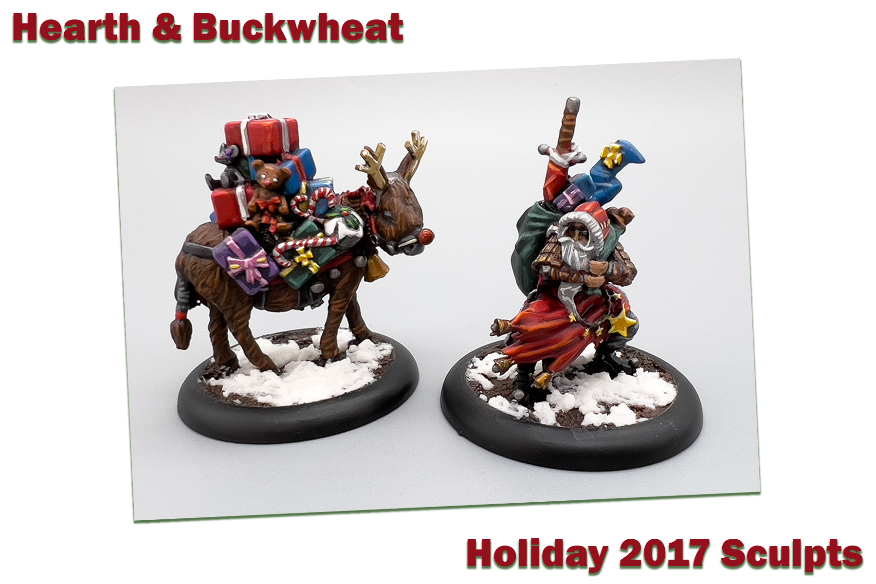Alternate Sculpts, Buckwheat, Christmas, Guild Ball, Hearth, Holiday