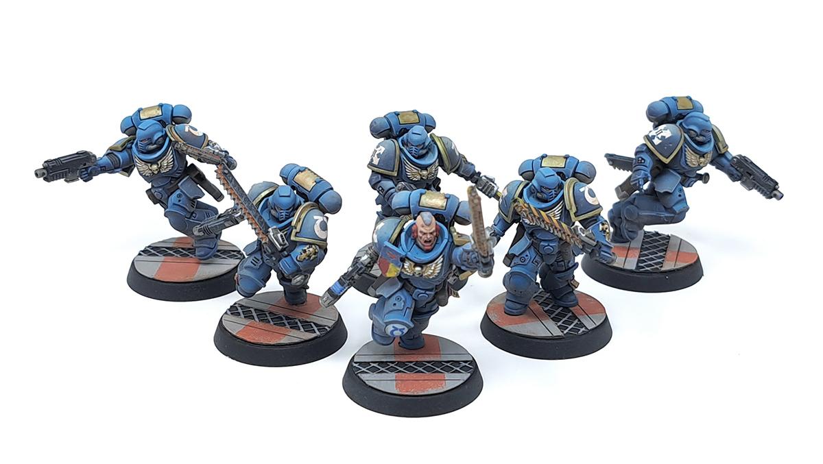 Adeptus Astartes, Assault Intercessors, Space Marines, Ultramarines, Warhammer 40,000