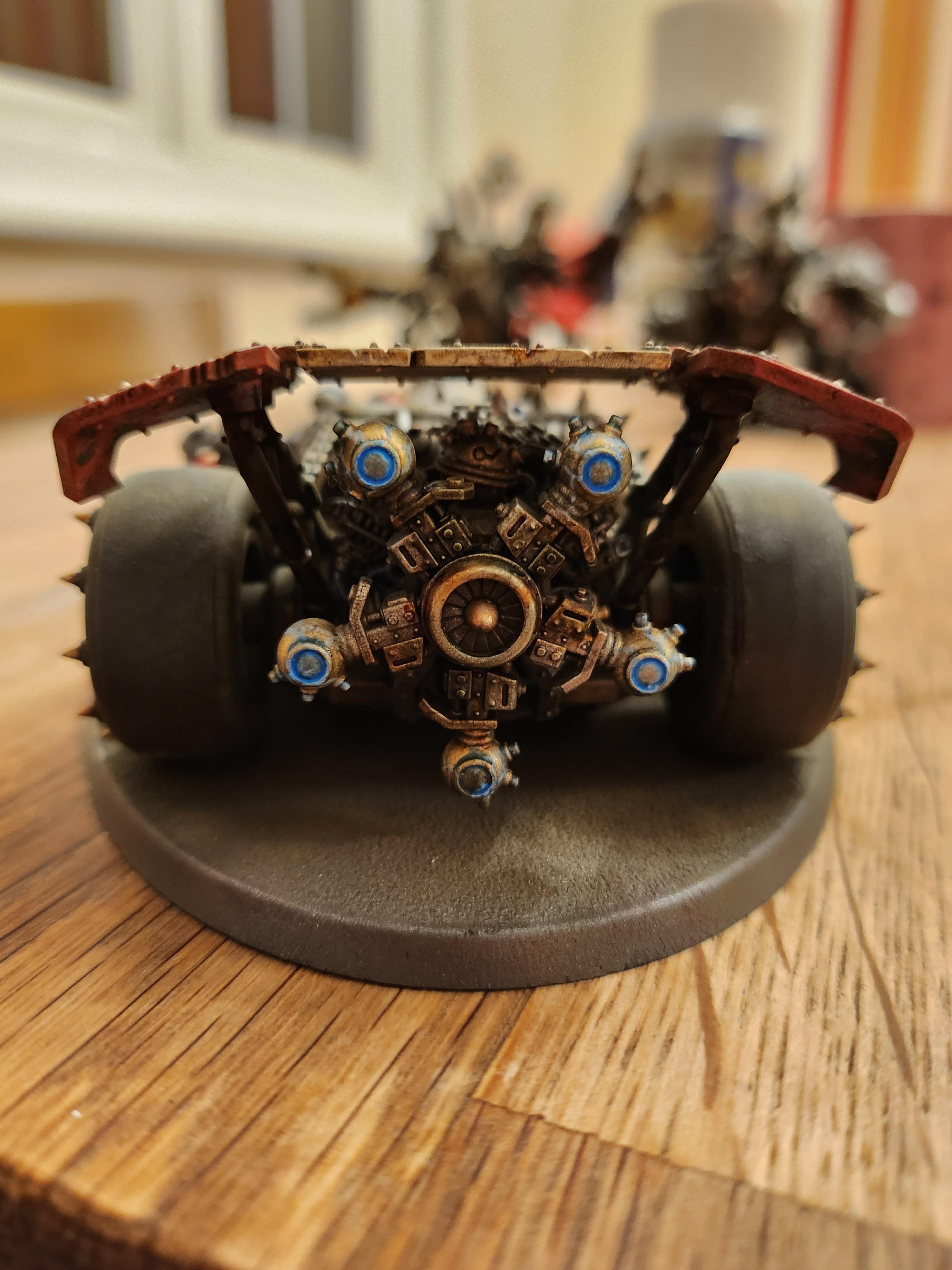 Grimdark, Mclaren, Orks, Shokkjump Dragsta, Warhammer 40,000