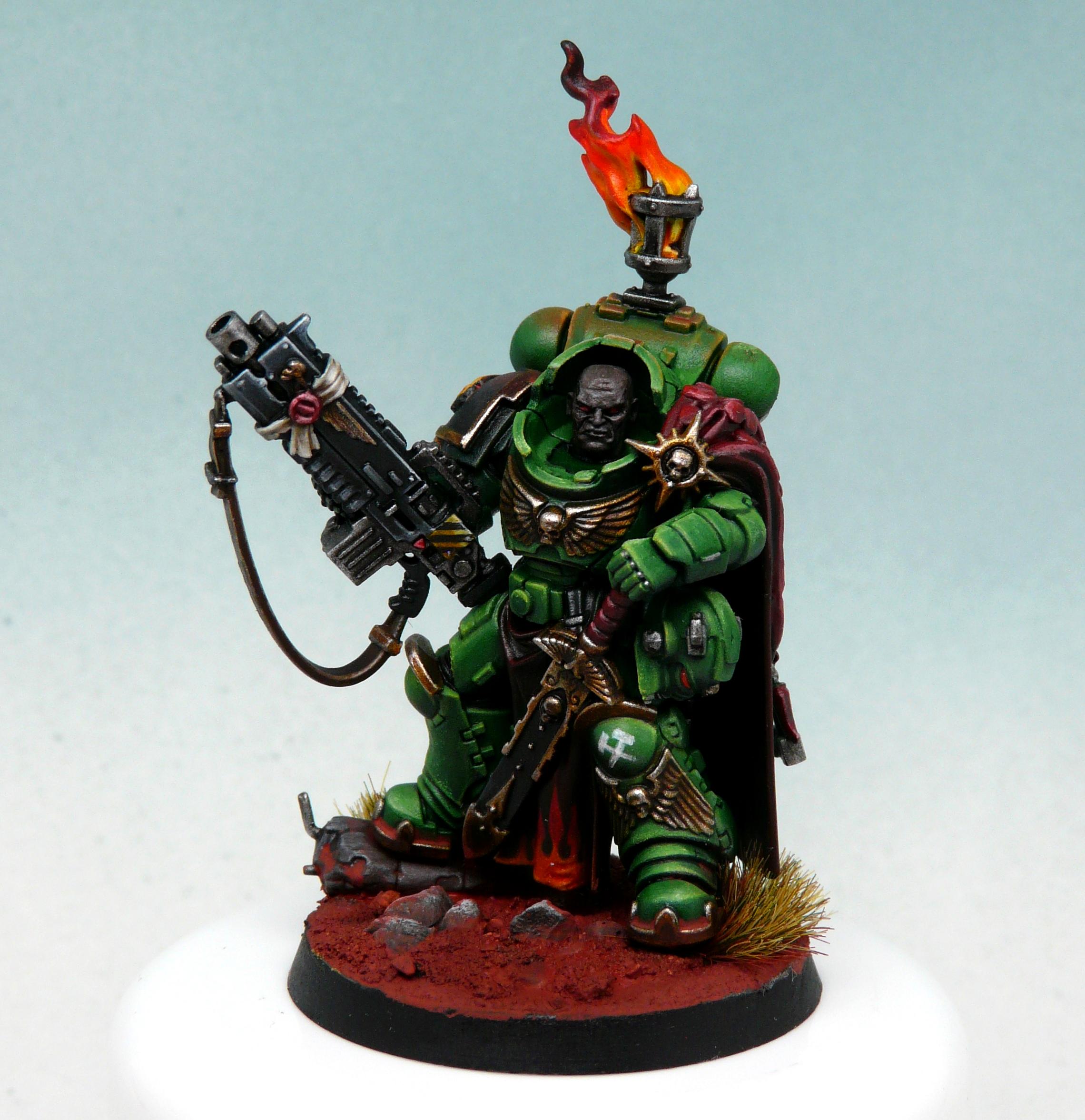 Adeptus Astartes, Armageddon, Badab War, Gravis Armor, Primaris, Salamander, Salamanders, Space Marines