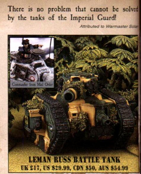 2002, 3rd Edition, Chapter Approved 2002, Copyright Games Workshop, Imperial Guard, Prices, Retro Review