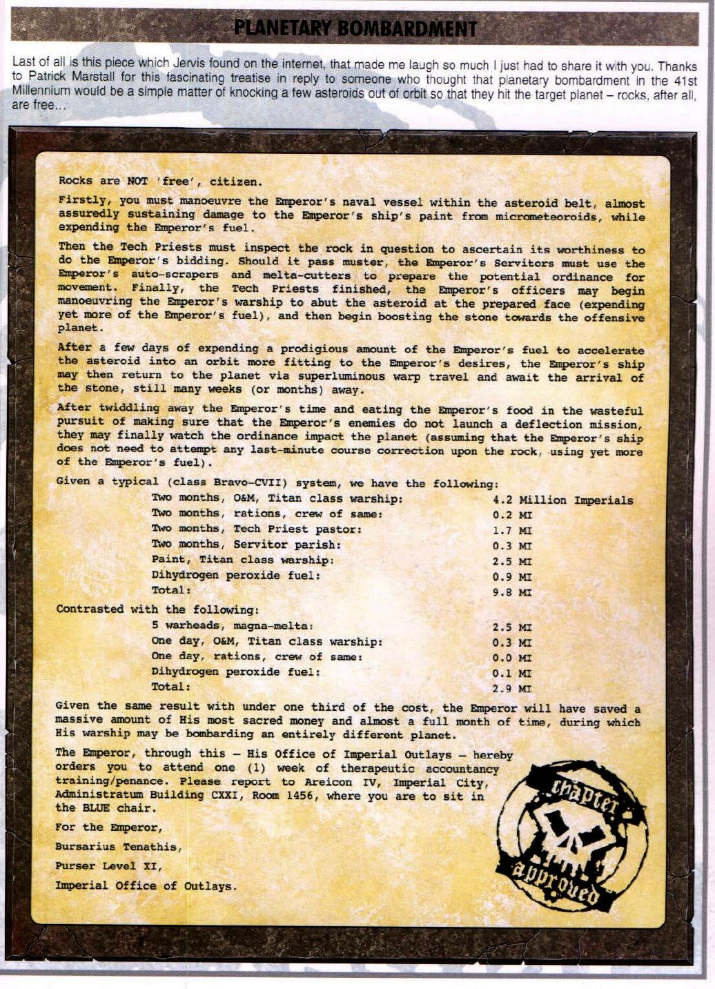 3rd Edition, Chapter Approved 2002, Copyright Games Workshop, Imperial Guard, Retro Review