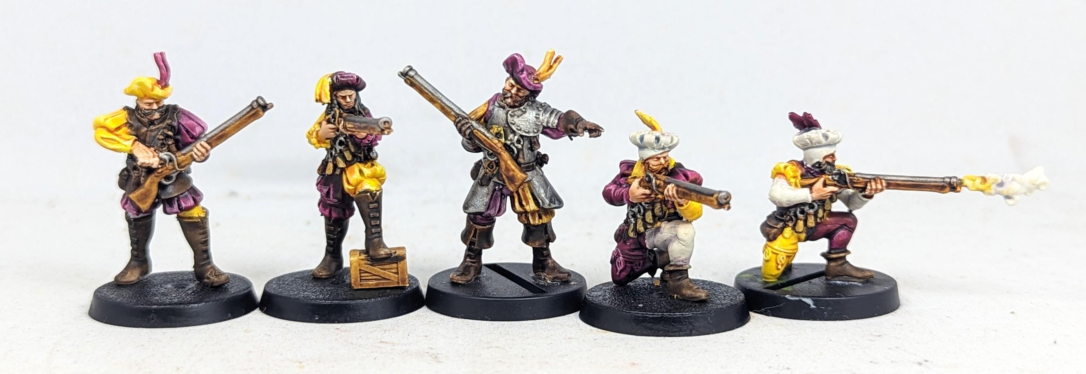 Empire, Handgunners, Highlands Miniatures, Landsknecht, Wfb