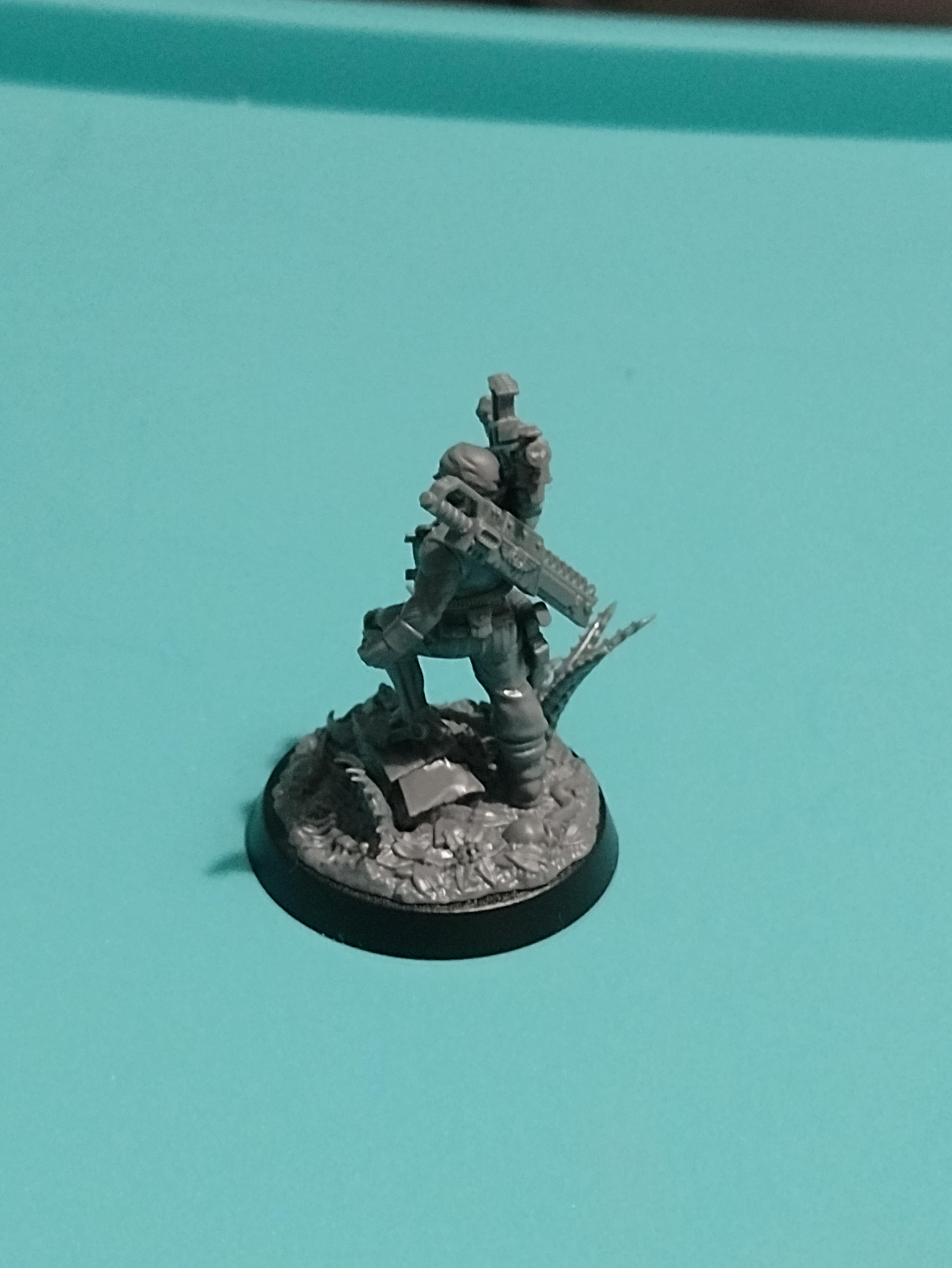 Bolter, Boltgun, Catachan, Catachans, Chainsword, Jungle Fighters, Laspistol, Sergeant Ripper Jackson