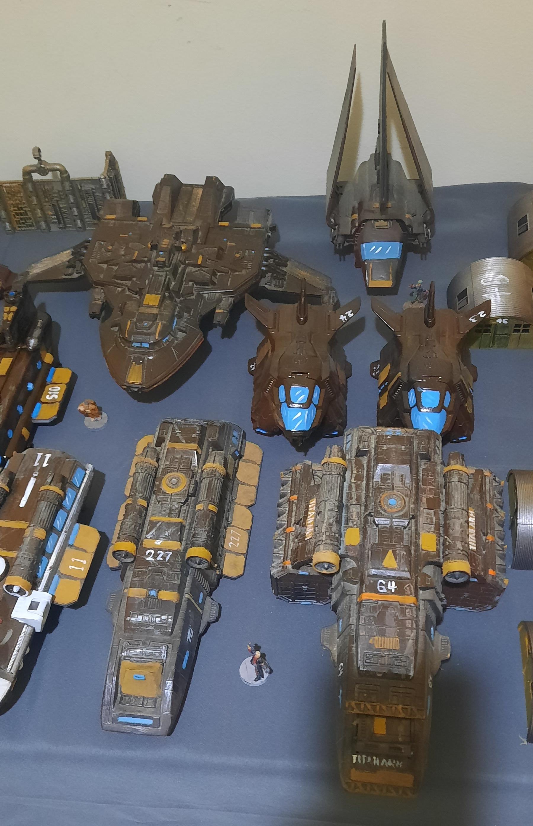 2001, Spaceport, Star Trek, Star Wars, Terrain, Wasteland