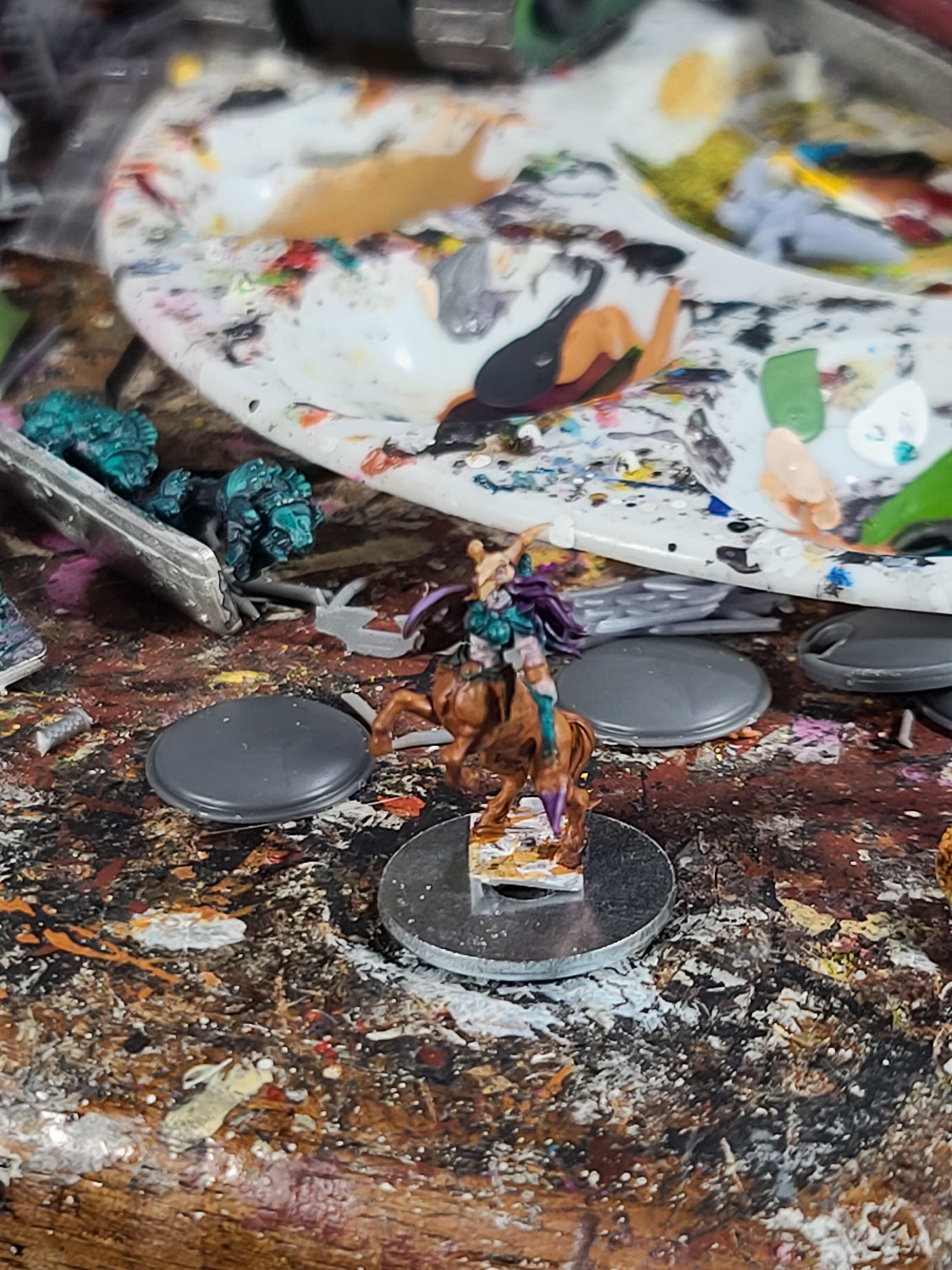 6mm, Artisans Guild, Beastmen, Centaur, Chaos, Excellent Miniatures, Warhammer Fantasy, Warmaster