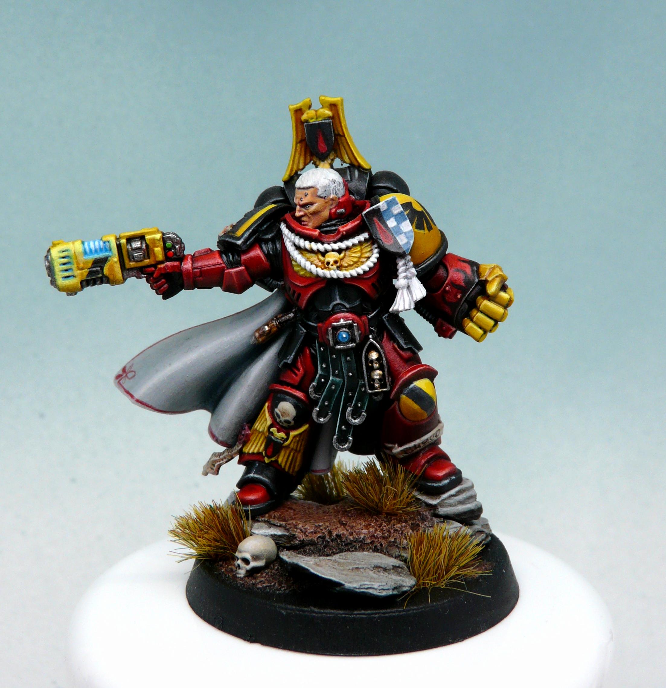 Adeptus Astartes, Black Rage, Blood Angels, Captain, Primaris, Red Thirst, Space Marines