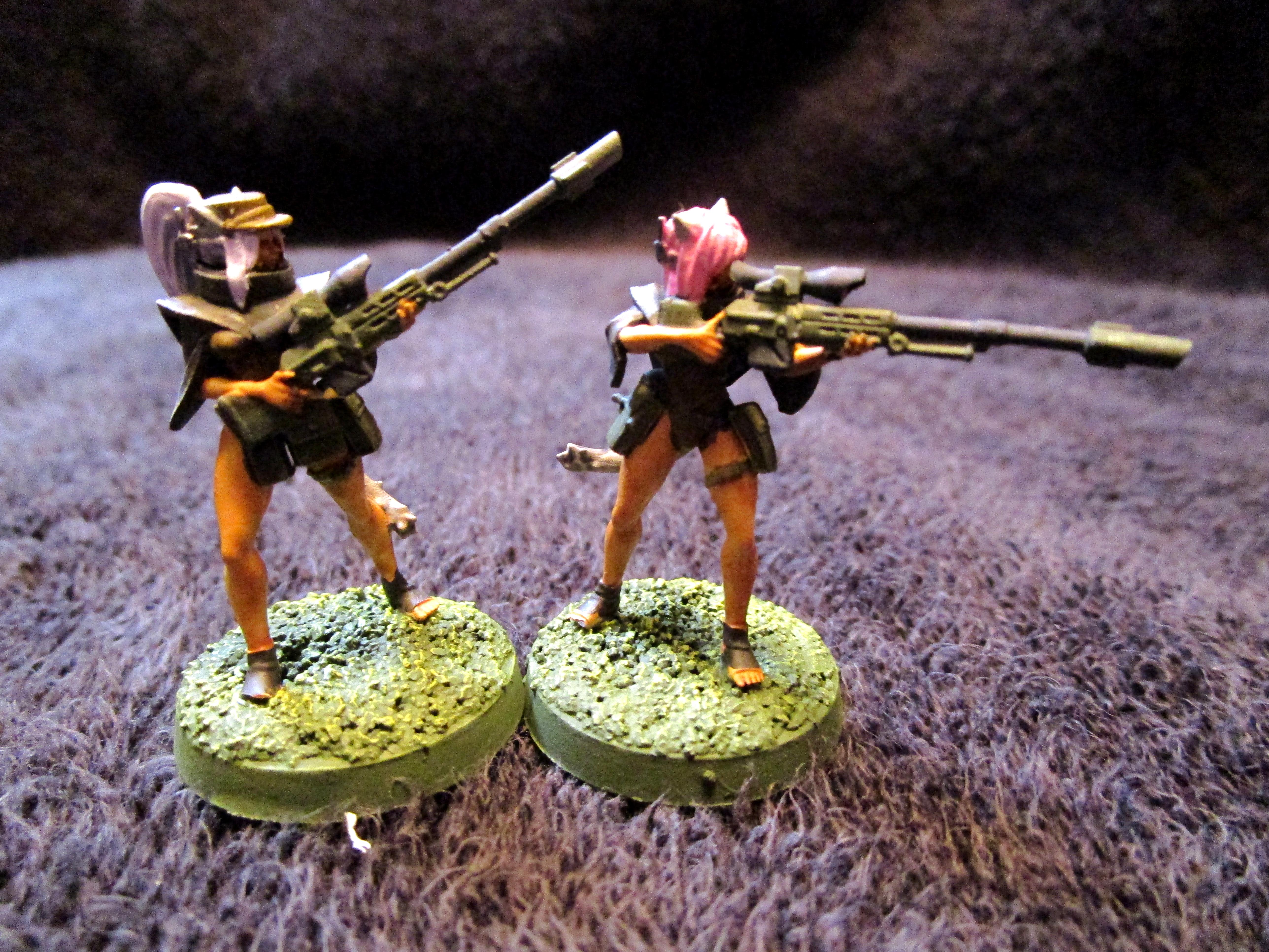 Catgirl, Rangers, Snipers, Winterguard