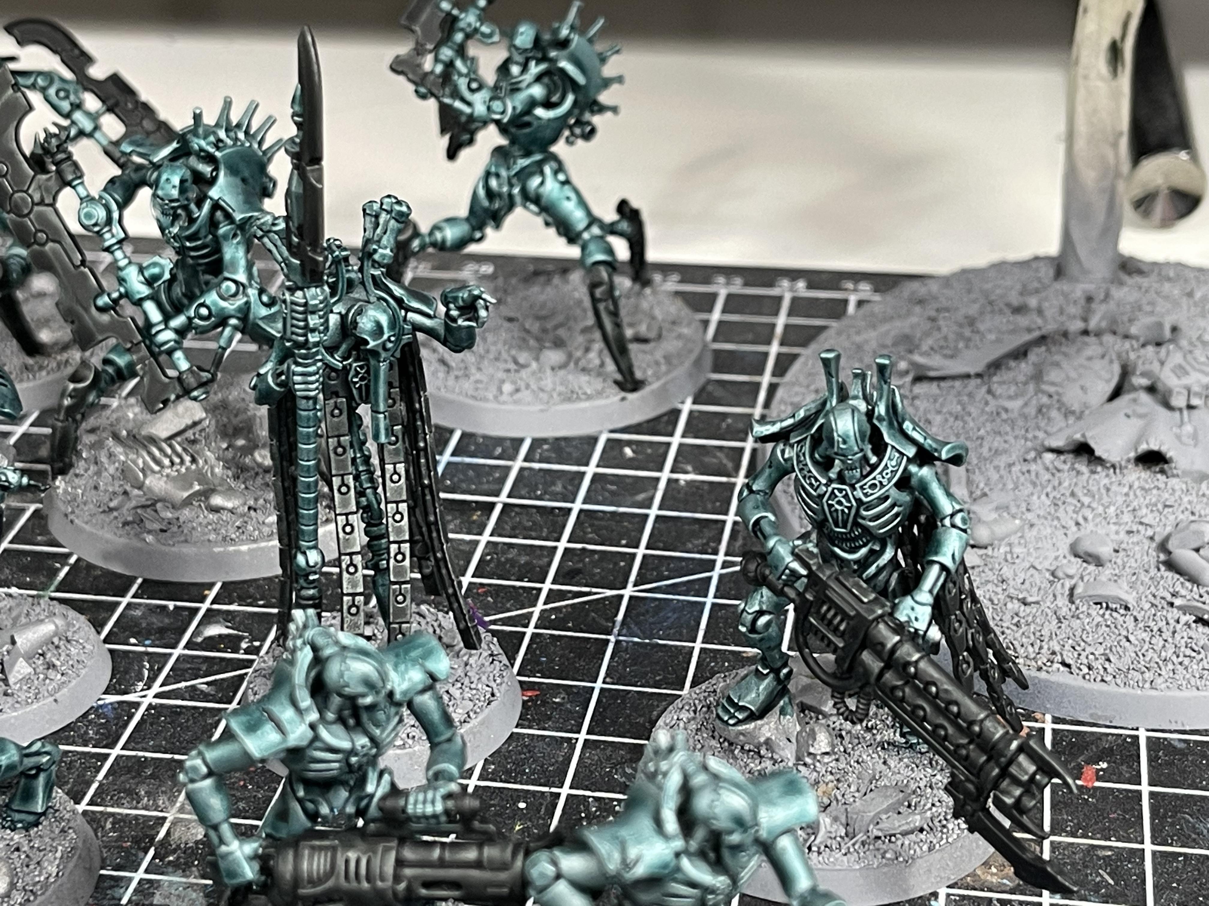 Necrons, Warhammer 40,000, Work In Progress