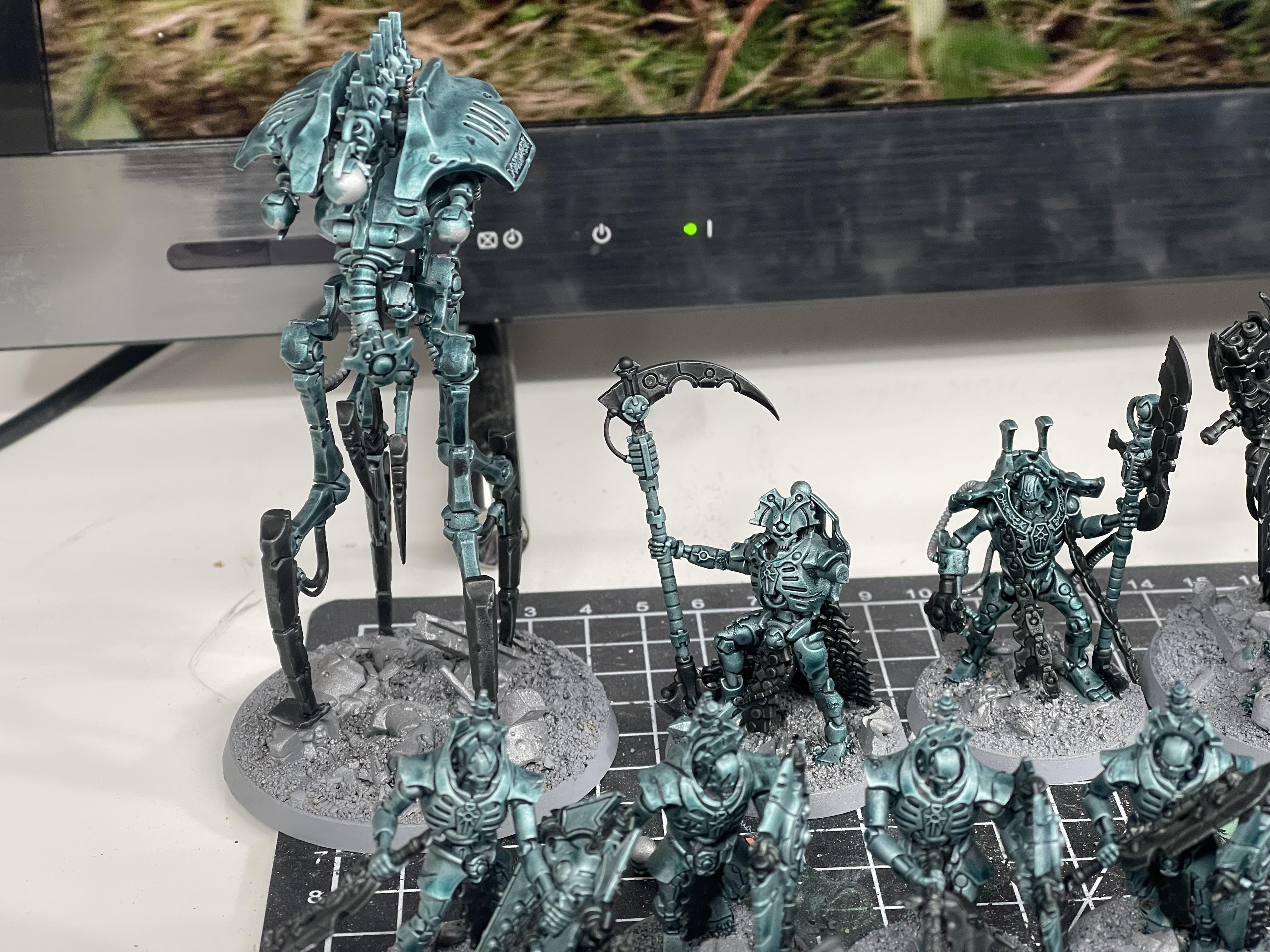 Necrons, Warhammer 40,000, Work In Progress