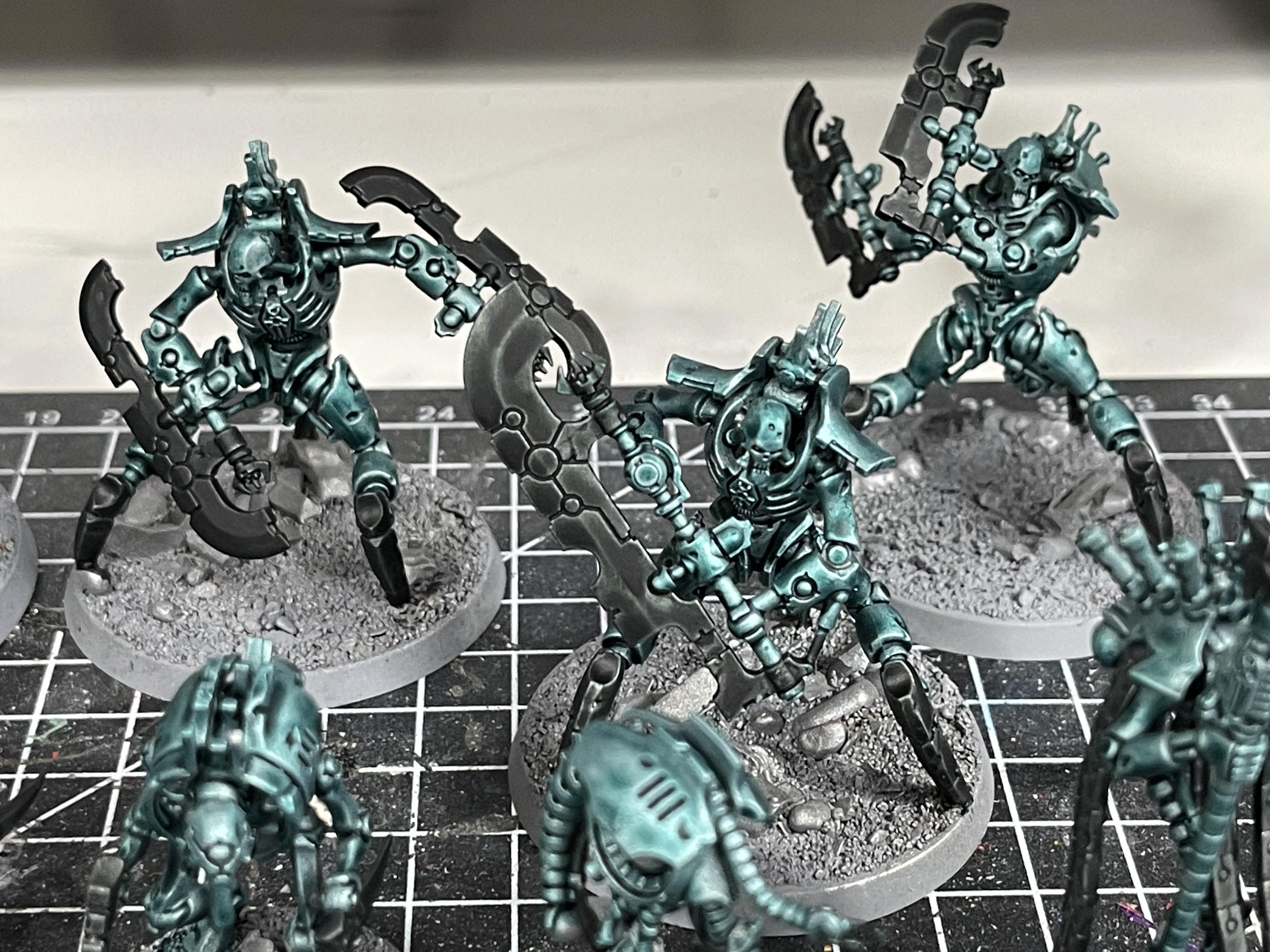 Necrons, Warhammer 40,000, Work In Progress