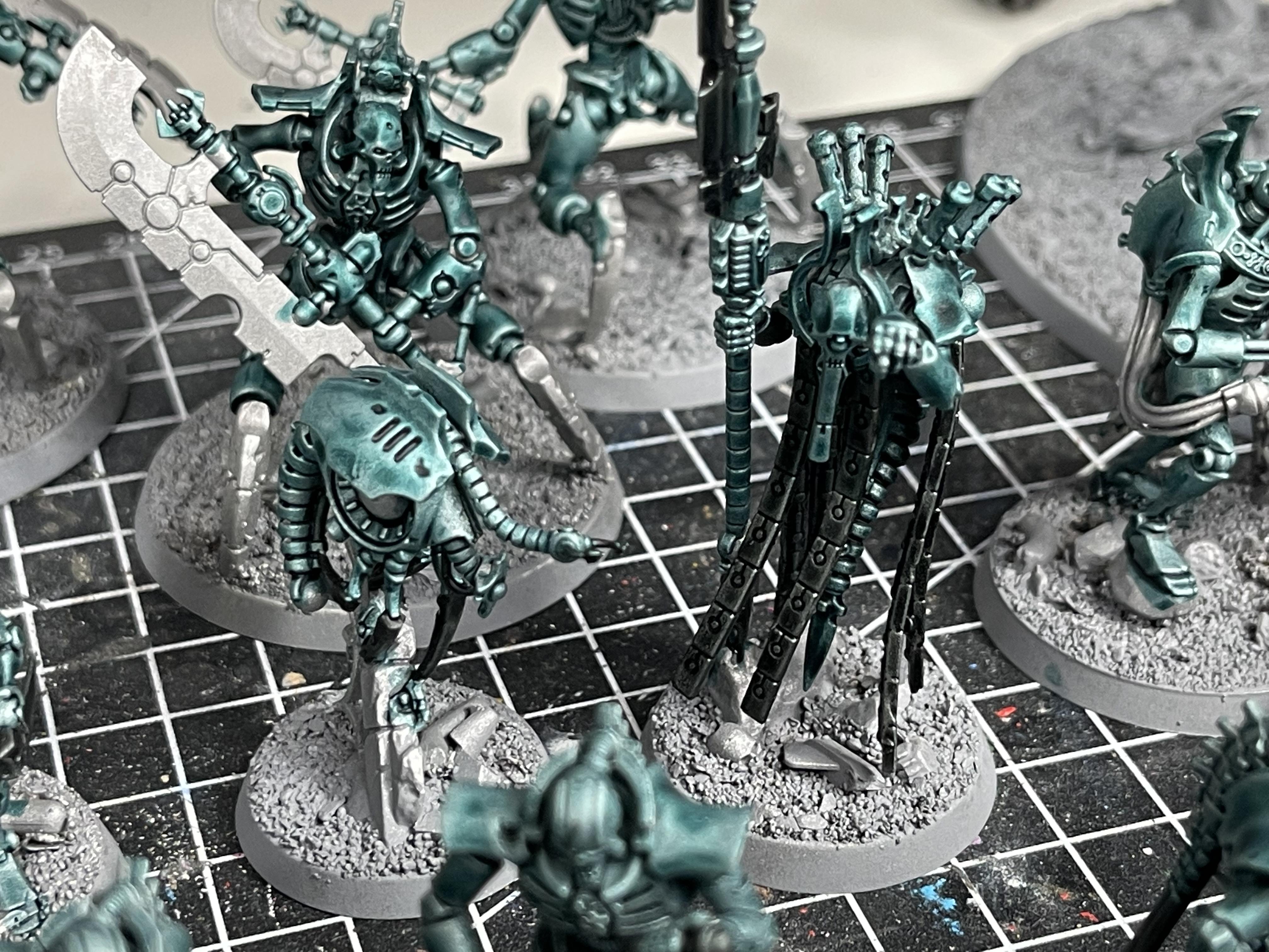 Necrons, Warhammer 40,000, Work In Progress