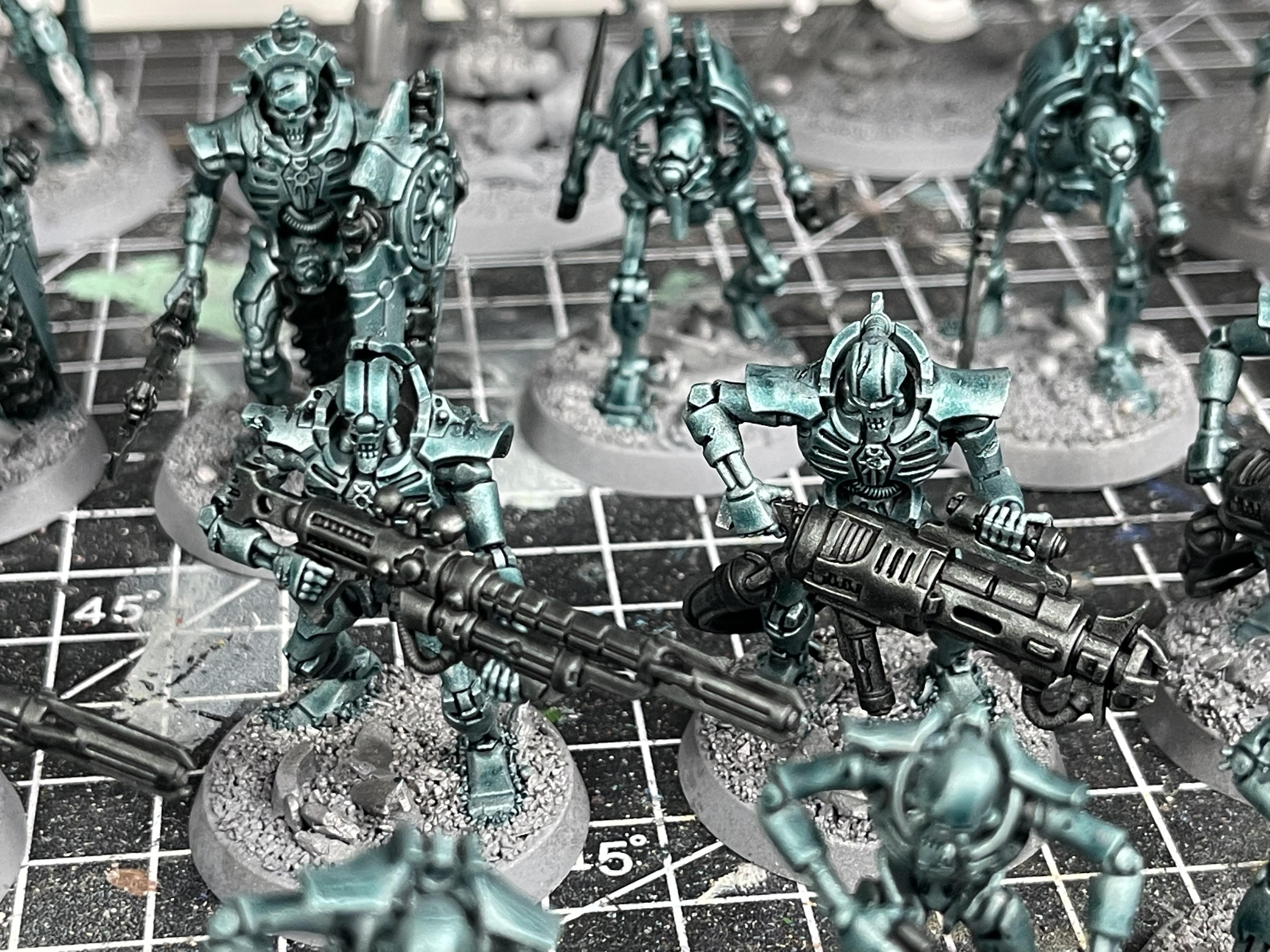 Necrons, Warhammer 40,000, Work In Progress