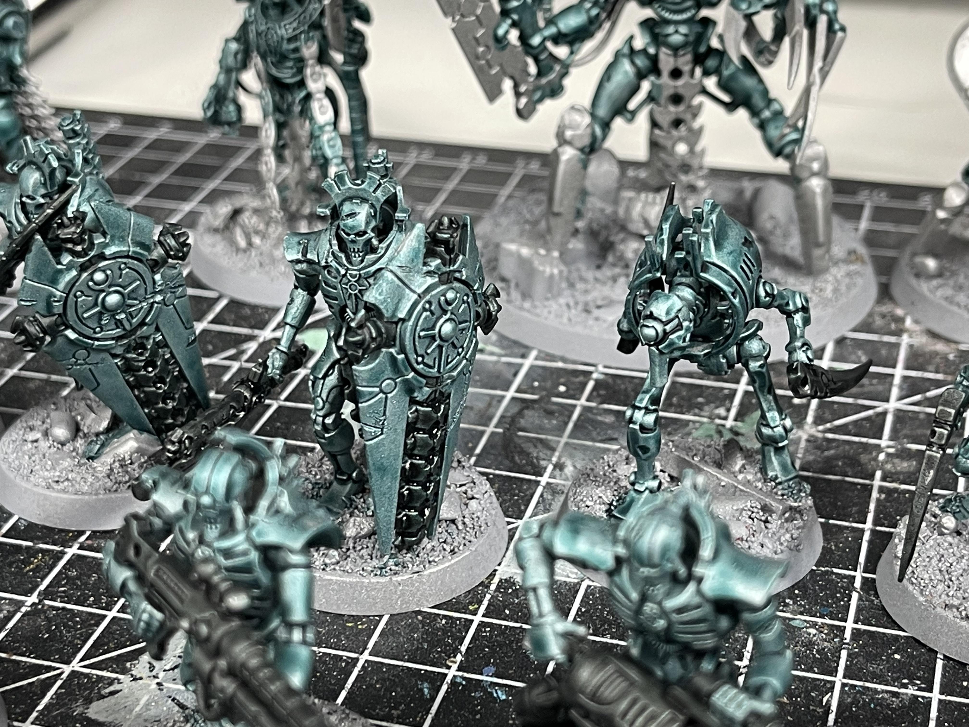 Necrons, Warhammer 40,000, Work In Progress