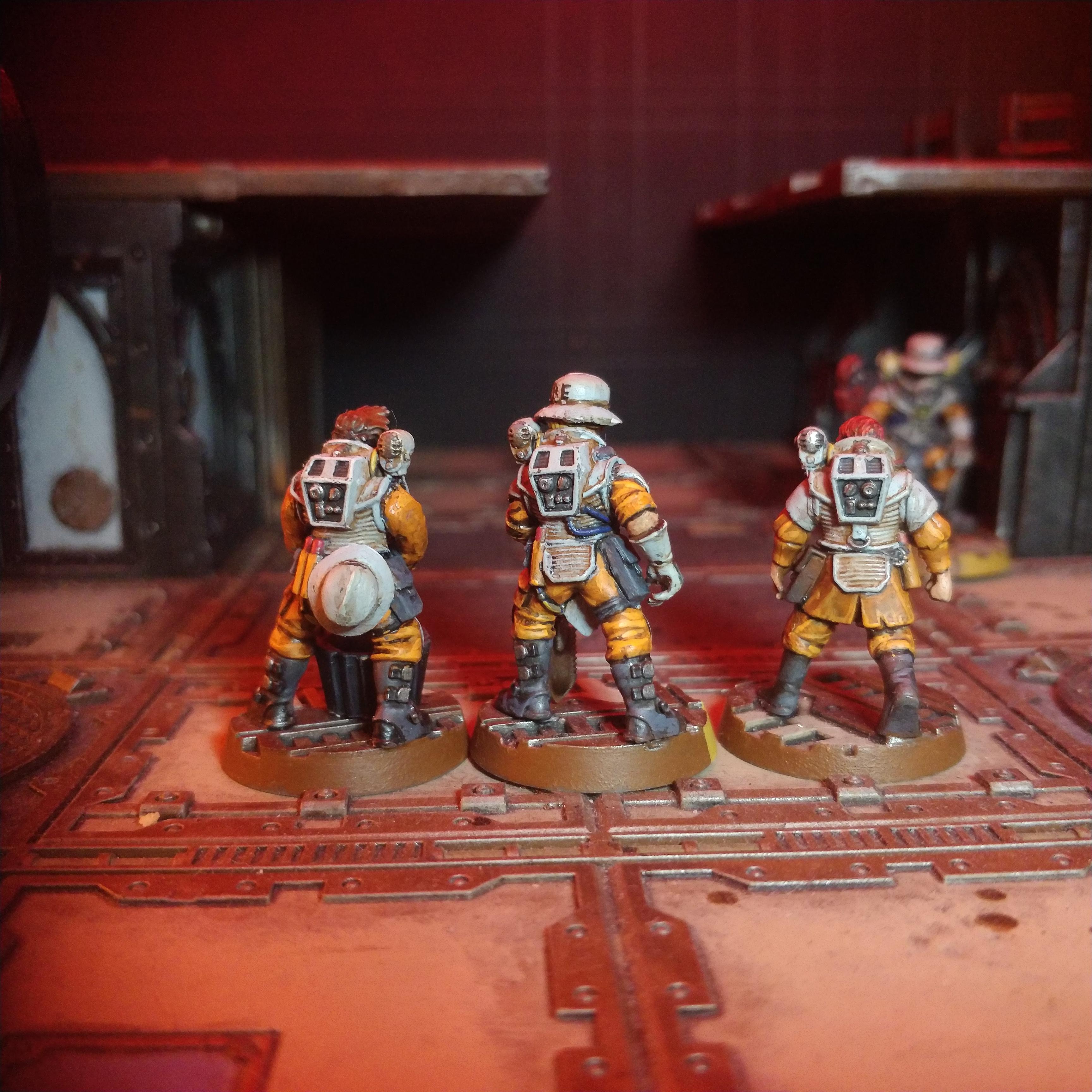 Civilian, Gsc, N17, Necromunda, Underhive, Warhammer 40,000, Workers, Zone Mortalis