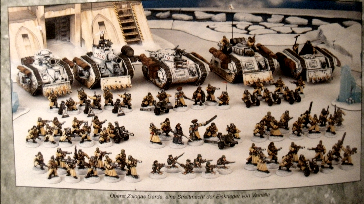 Army, Ice Warrior, Imperial Guard, Tank, Valhalla