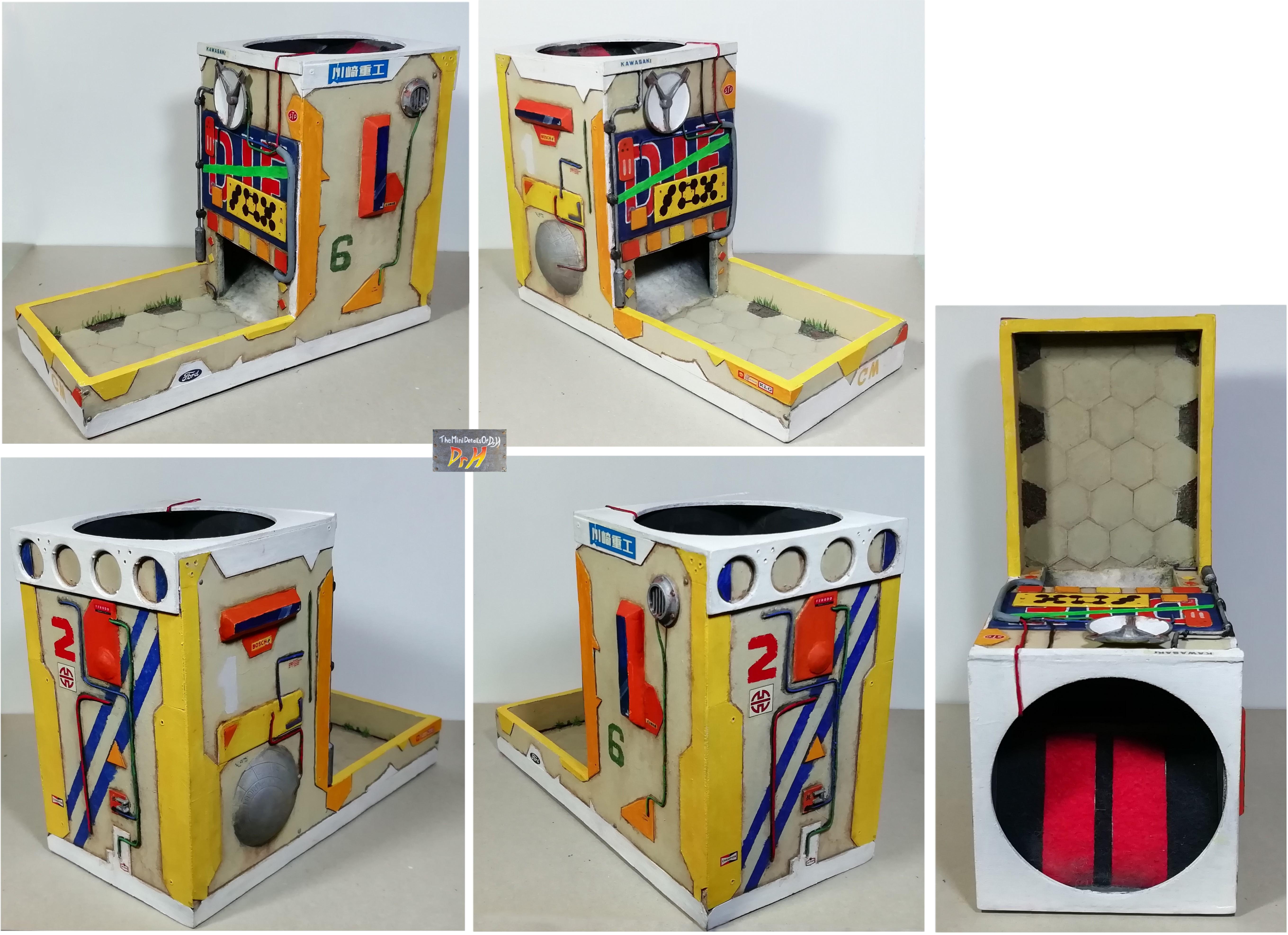 Sci-fi Dice Tower