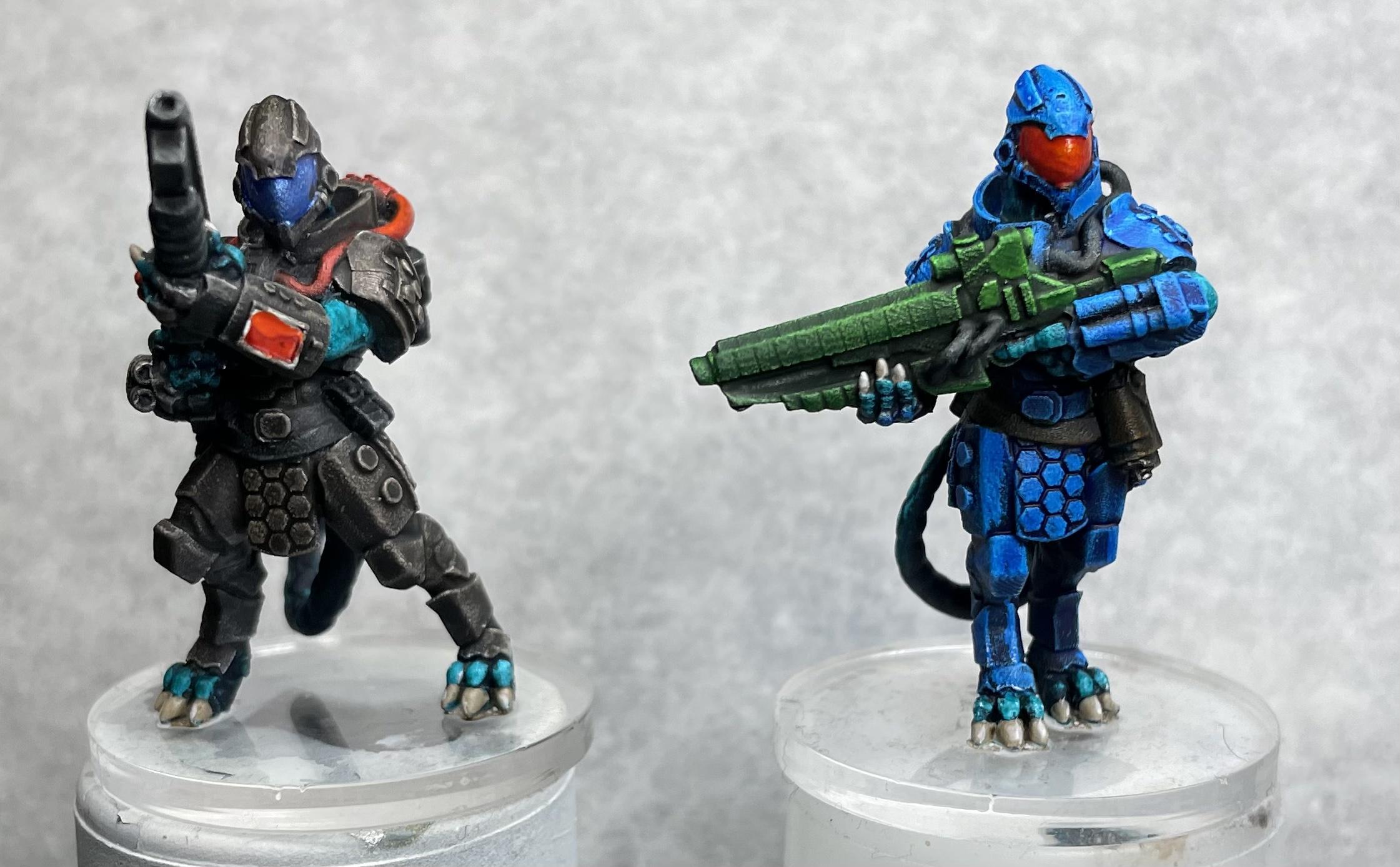 Contrast, Lizards, Slapchop, Stargrave
