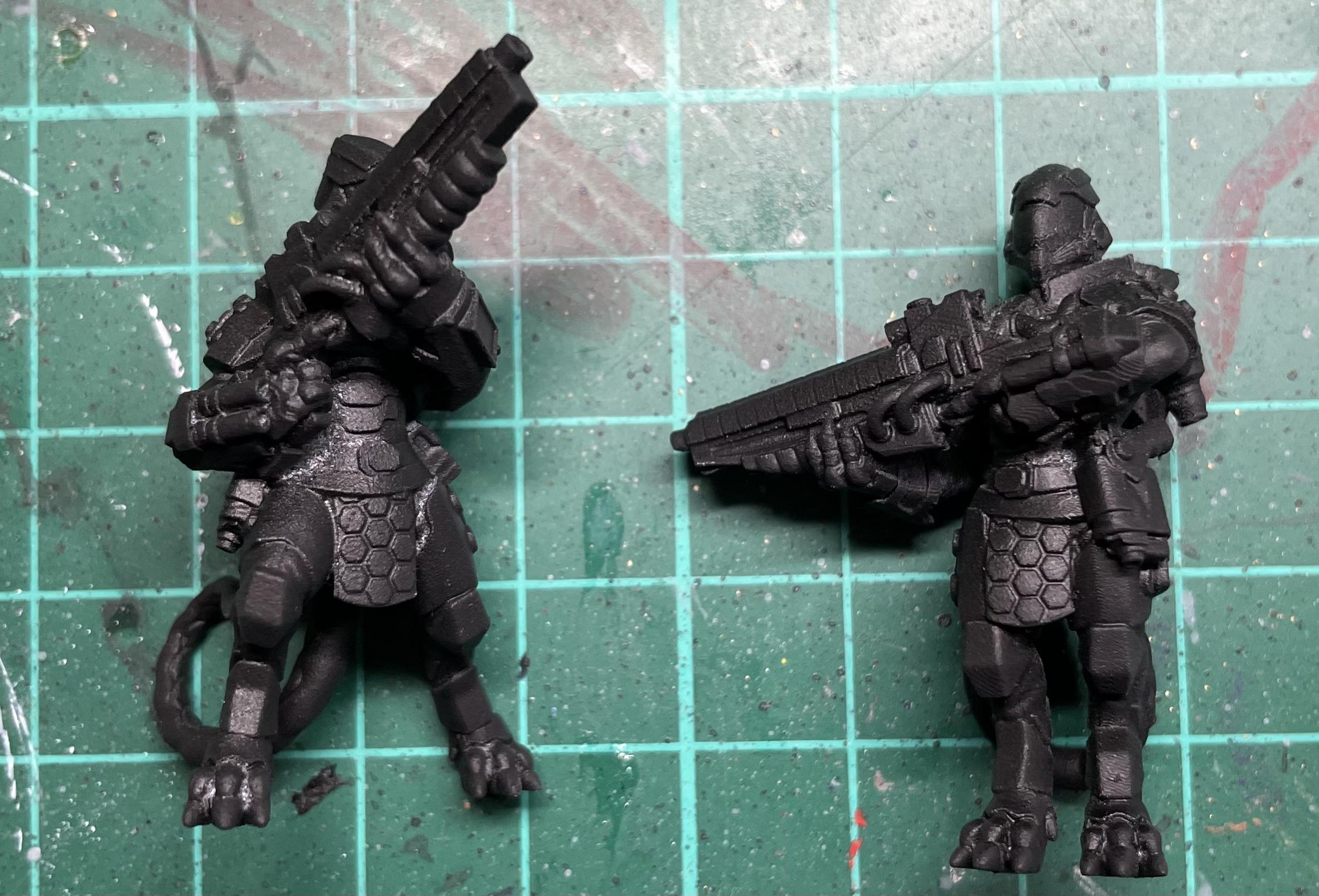 Contrast, Lizards, Slapchop, Stargrave