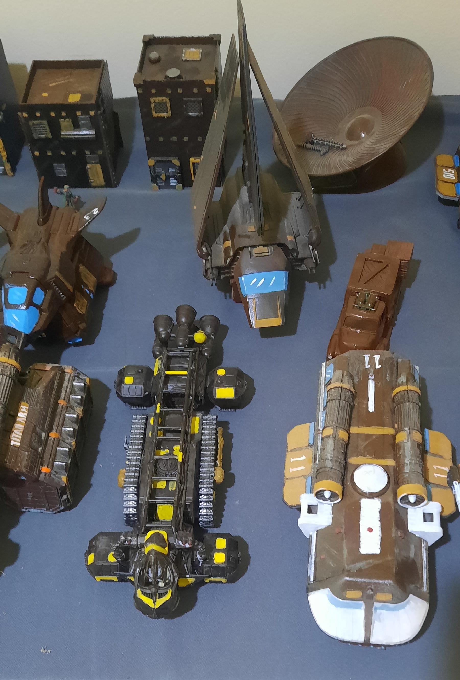 Flyer, Shuttle, Spaceport, Transport, Wasteland