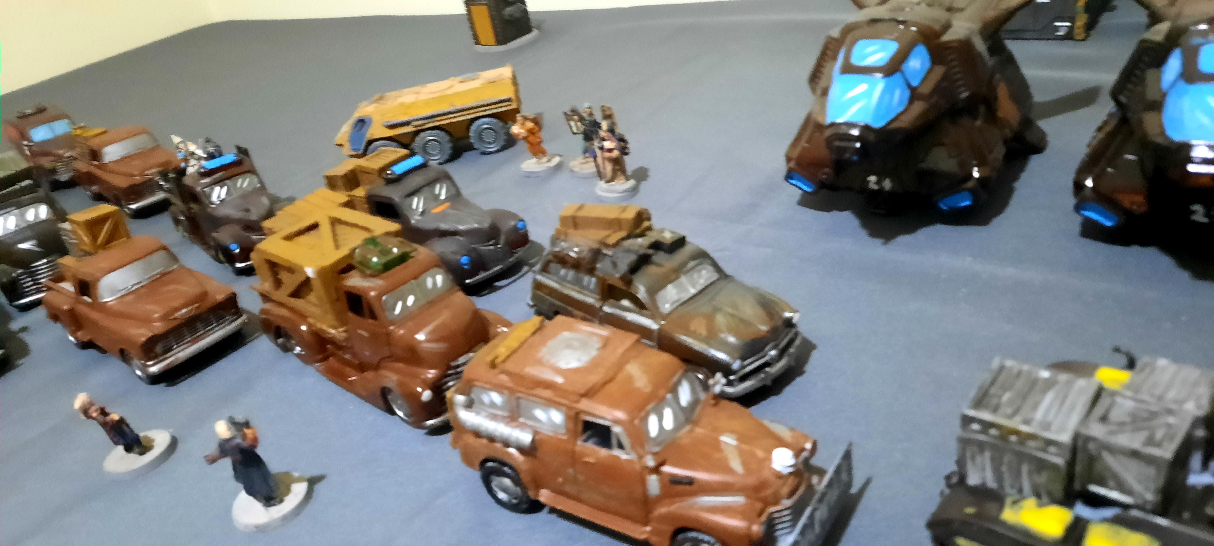 Civilian, Convoy, Toy, Transport, Truck, Wasteland