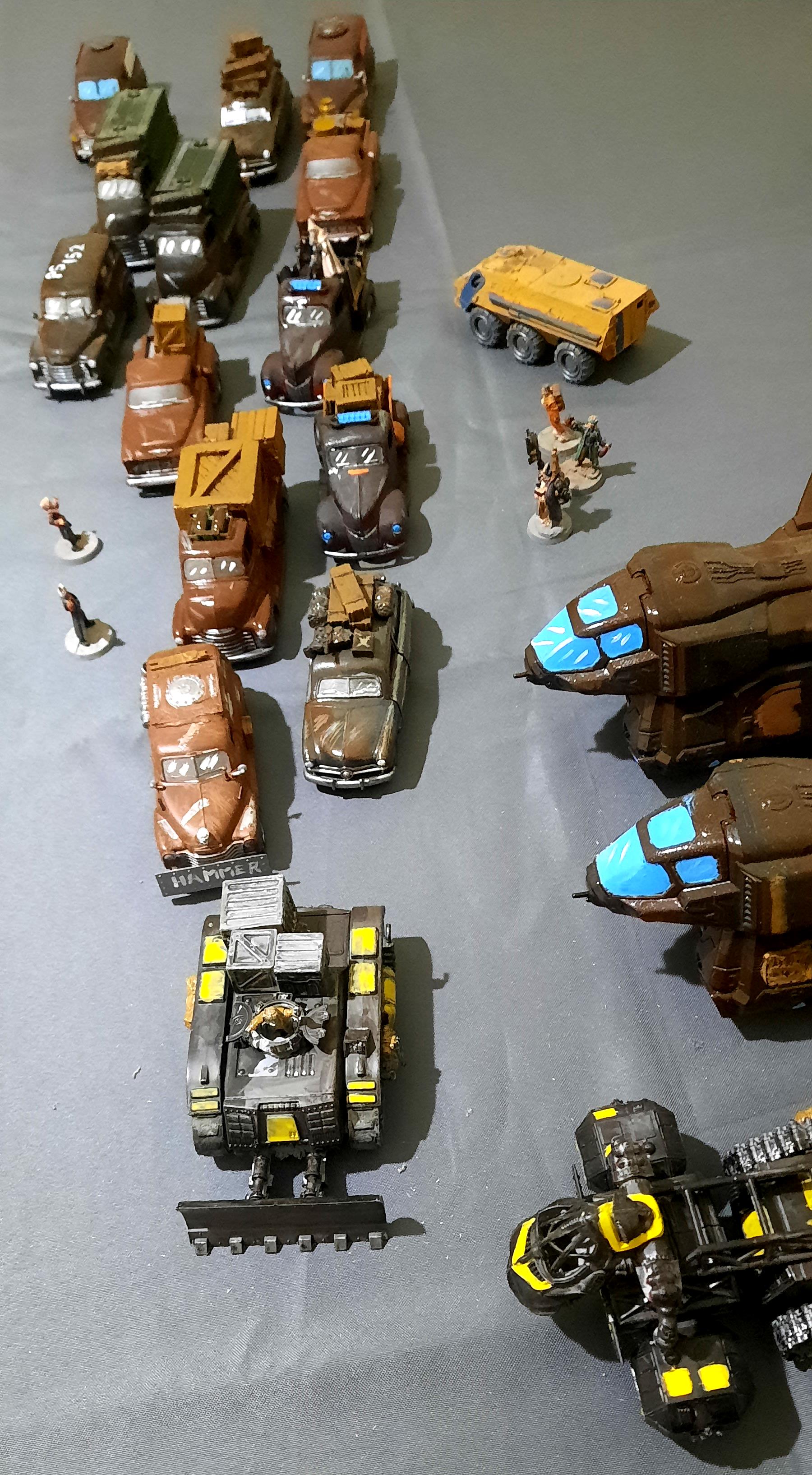 Civilian, Convoy, Toy, Transport, Truck, Wasteland