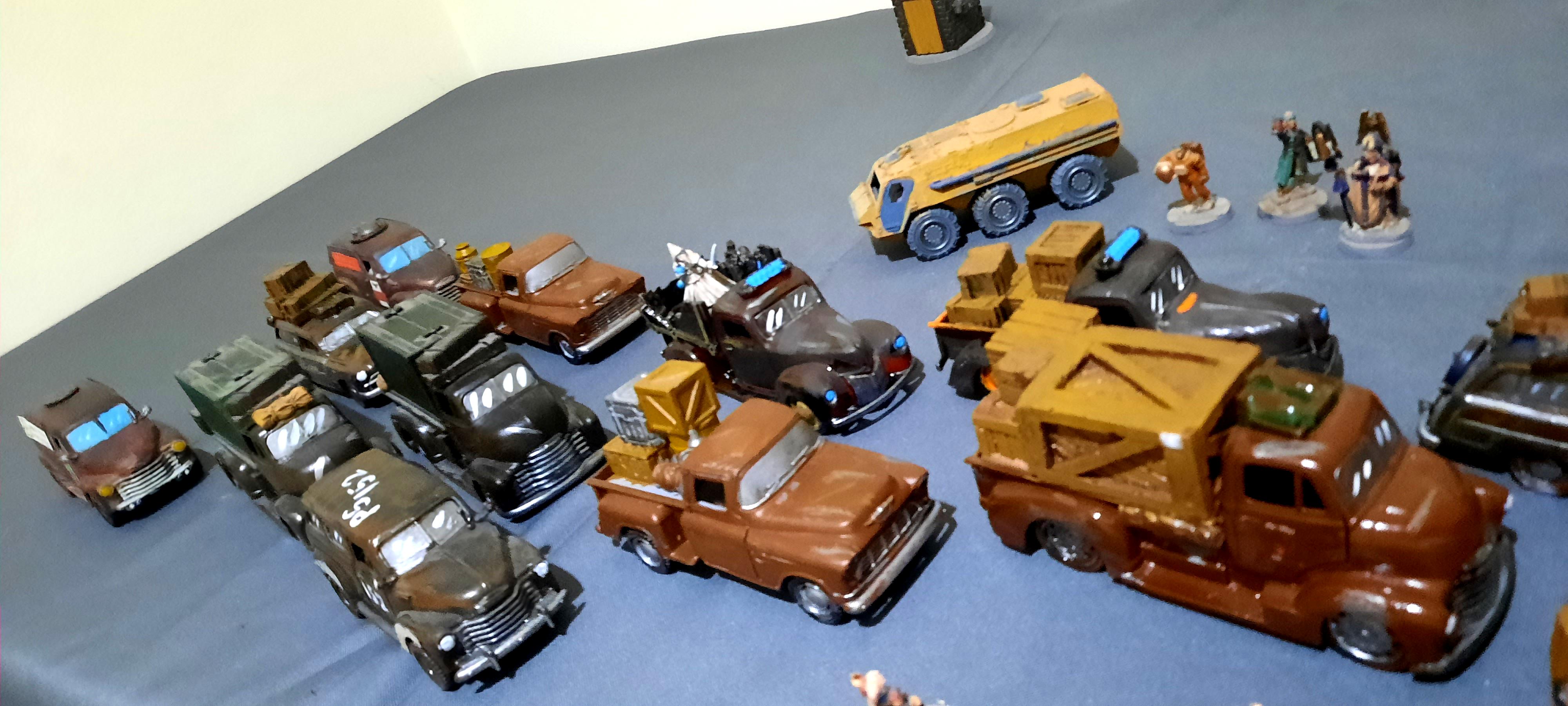 Civilian, Convoy, Toy, Transport, Truck, Wasteland