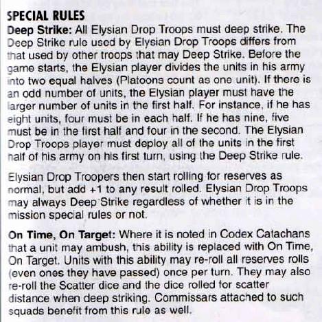 Chapter Approved 2003, Copyright Games Workshop, Drop Troops, Elysian, Imperial Guard, Retro Review