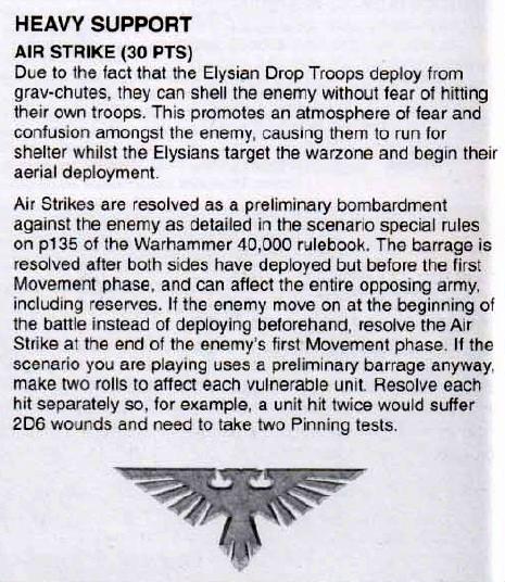 Chapter Approved 2003, Copyright Games Workshop, Drop Troops, Elysian, Imperial Guard, Retro Review