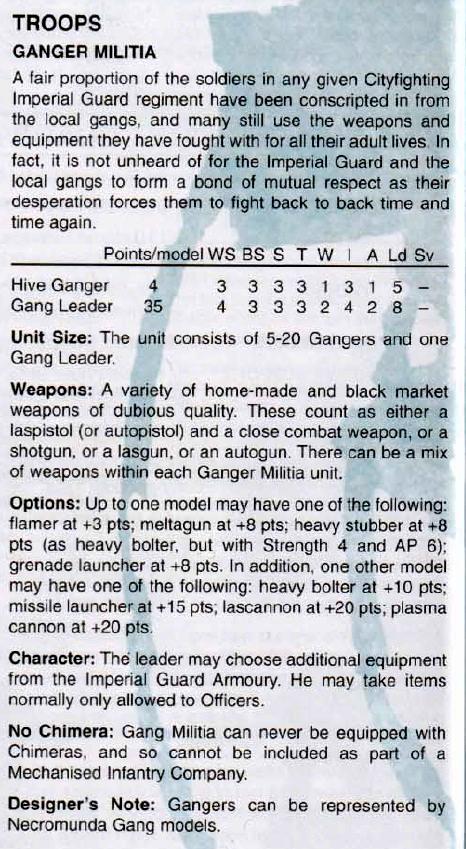 Chapter Approved 2003, Cities Of Death, Copyright Games Workshop, Gang, Imperial Guard, Necromunda, Retro Review