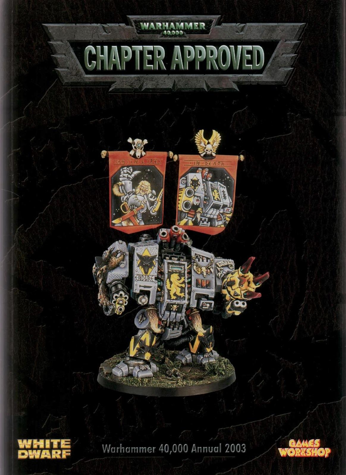 Chapter Approved 2003, Copyright Games Workshop, Imperial Guard, Retro Review