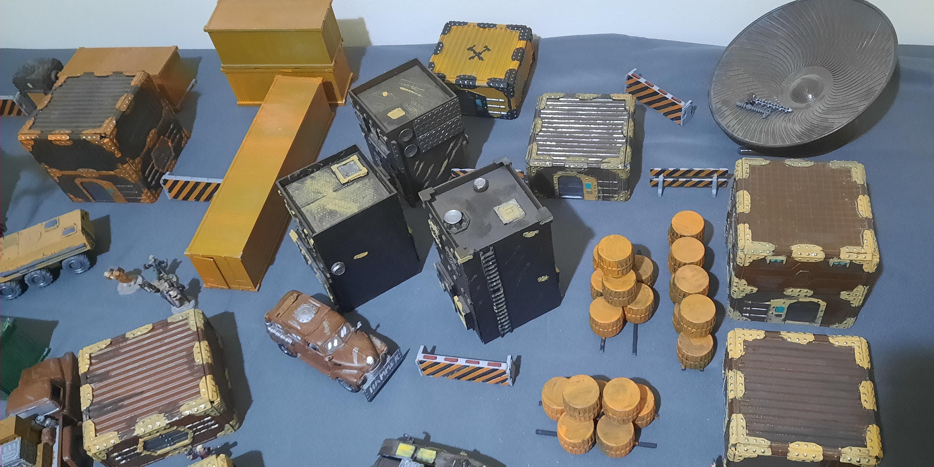 Cargo, Container, Crate, Proxie, Reaper, Spaceport, Terrain, Wasteland