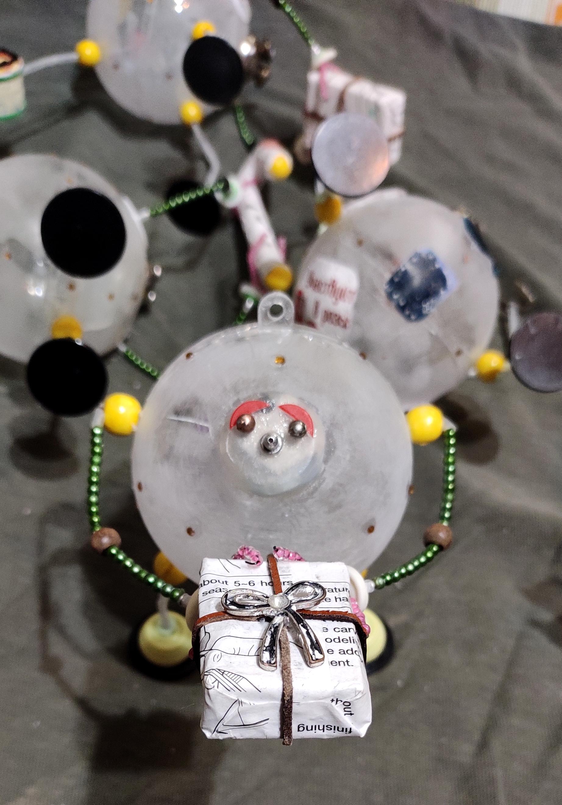 Beads, Christmas Decoration, Christmas Ornaments, Do-it-yourself, Gift, New Year, Present, Robot, Scratch Build, Work In Progress