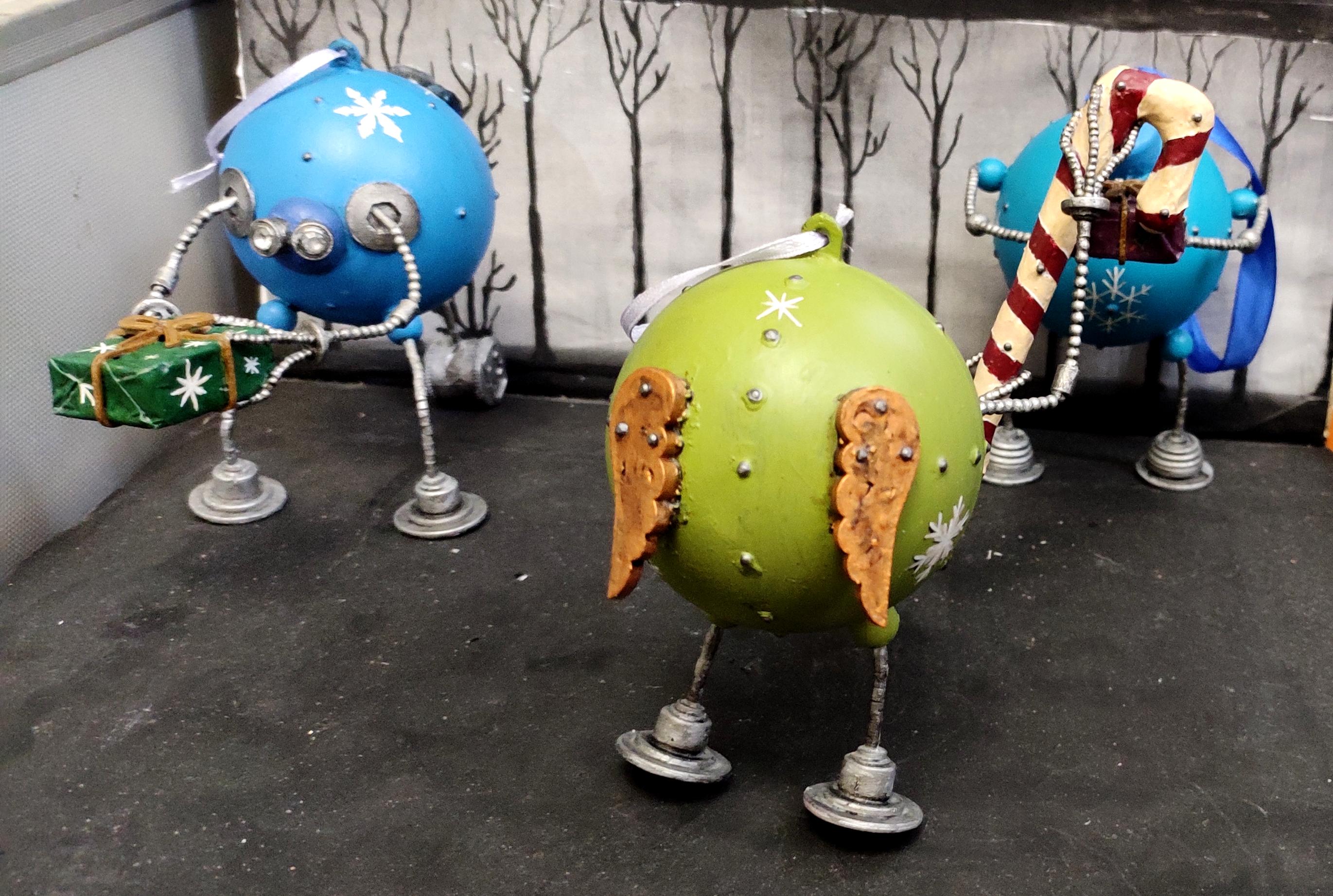 Beads, Christmas Decoration, Christmas Ornaments, Do-it-yourself, Gift, Lollipop, New Year, Robot, Scratch Build