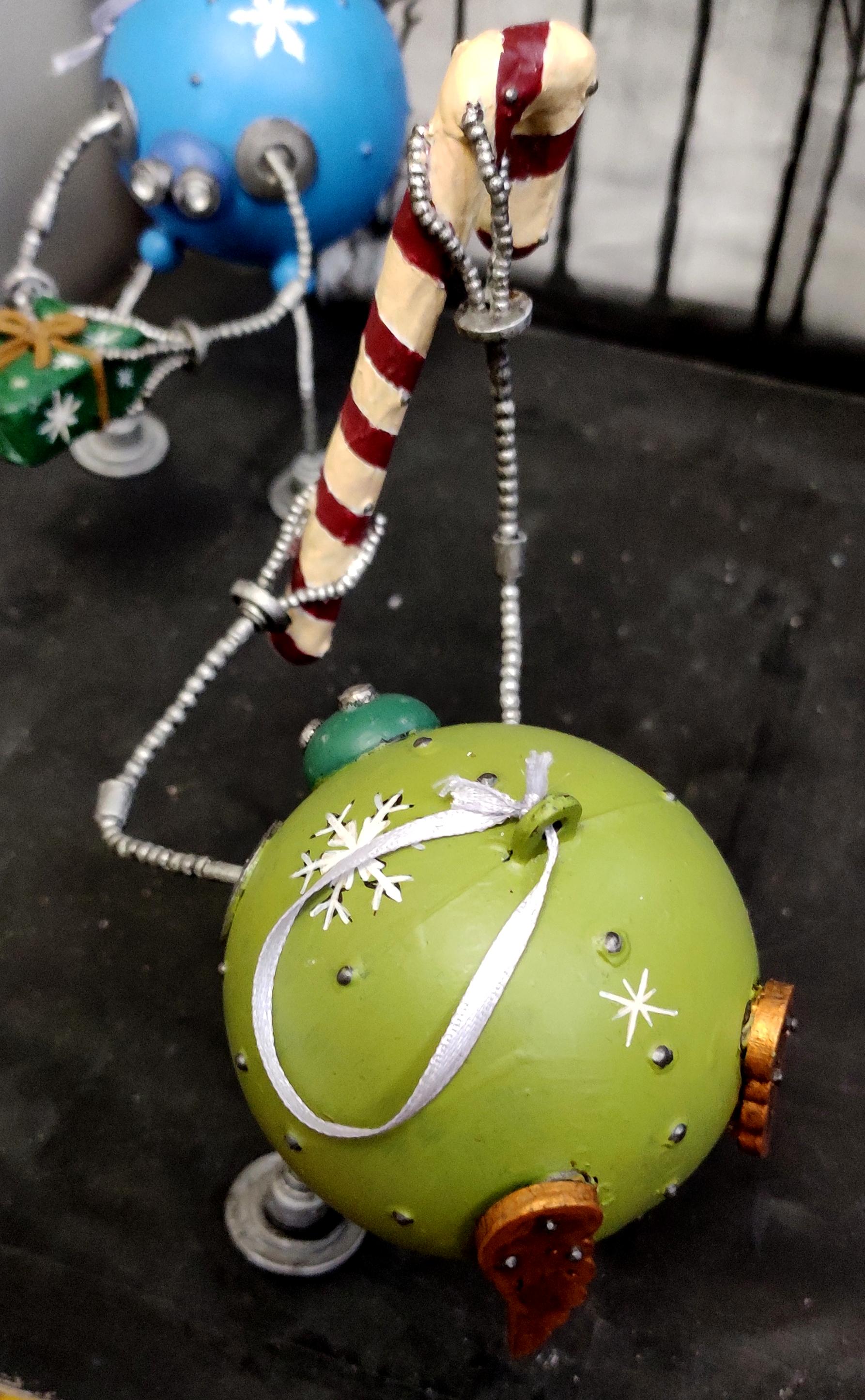 Beads, Christmas Decoration, Christmas Ornaments, Do-it-yourself, Gift, Lollipop, New Year, Robot, Scratch Build