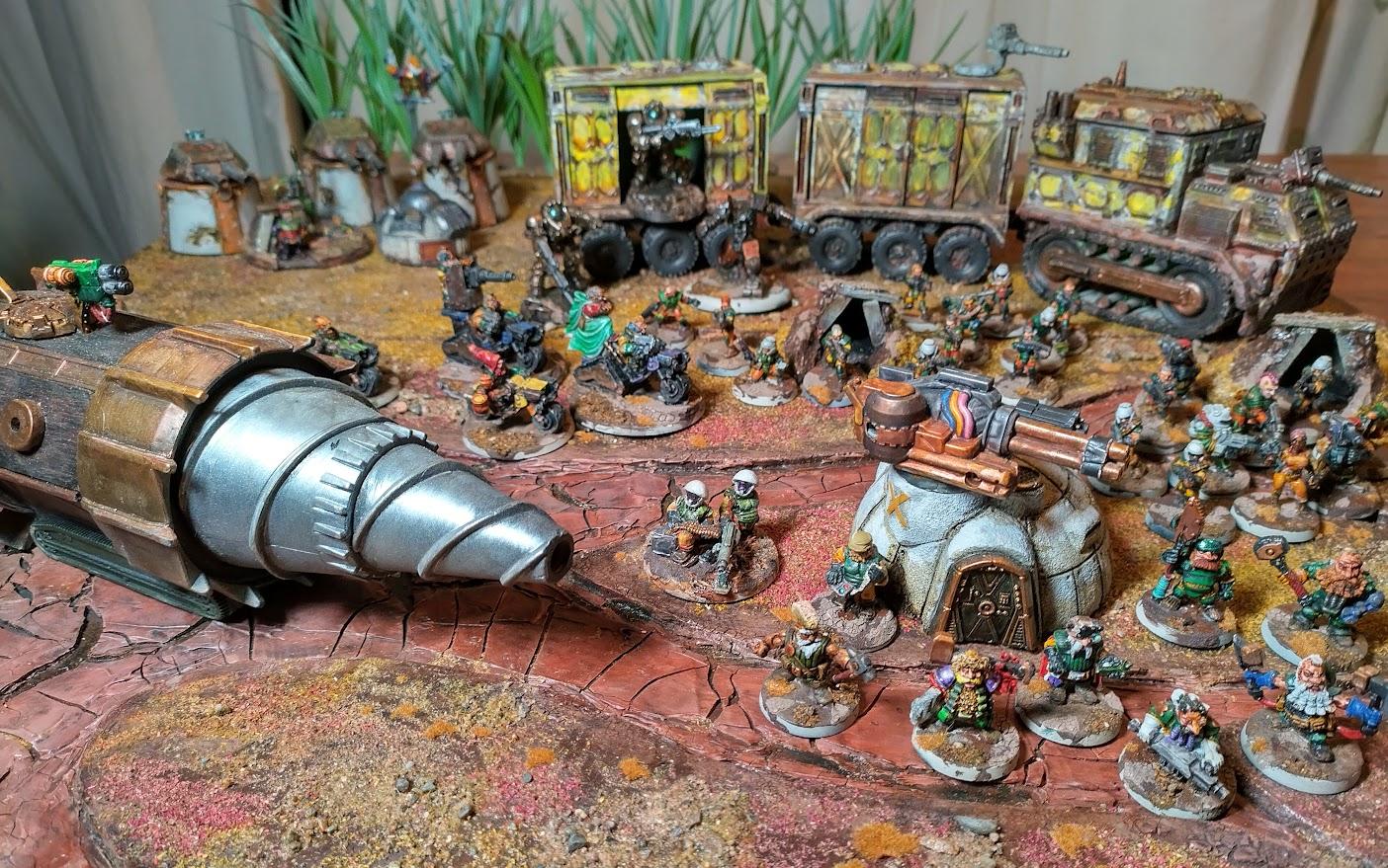 Space dwarfs assemble! 