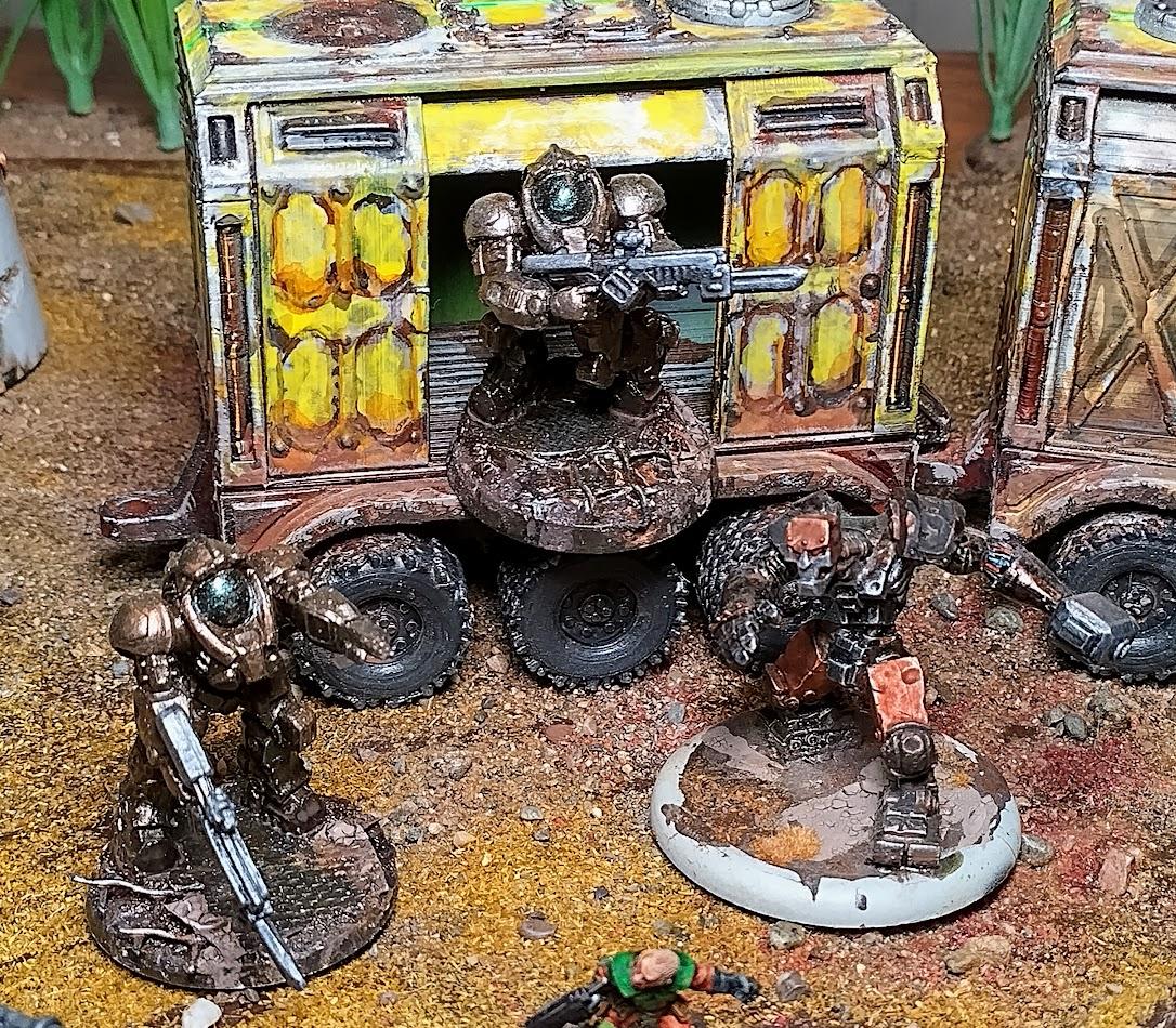 Land Train and Robots