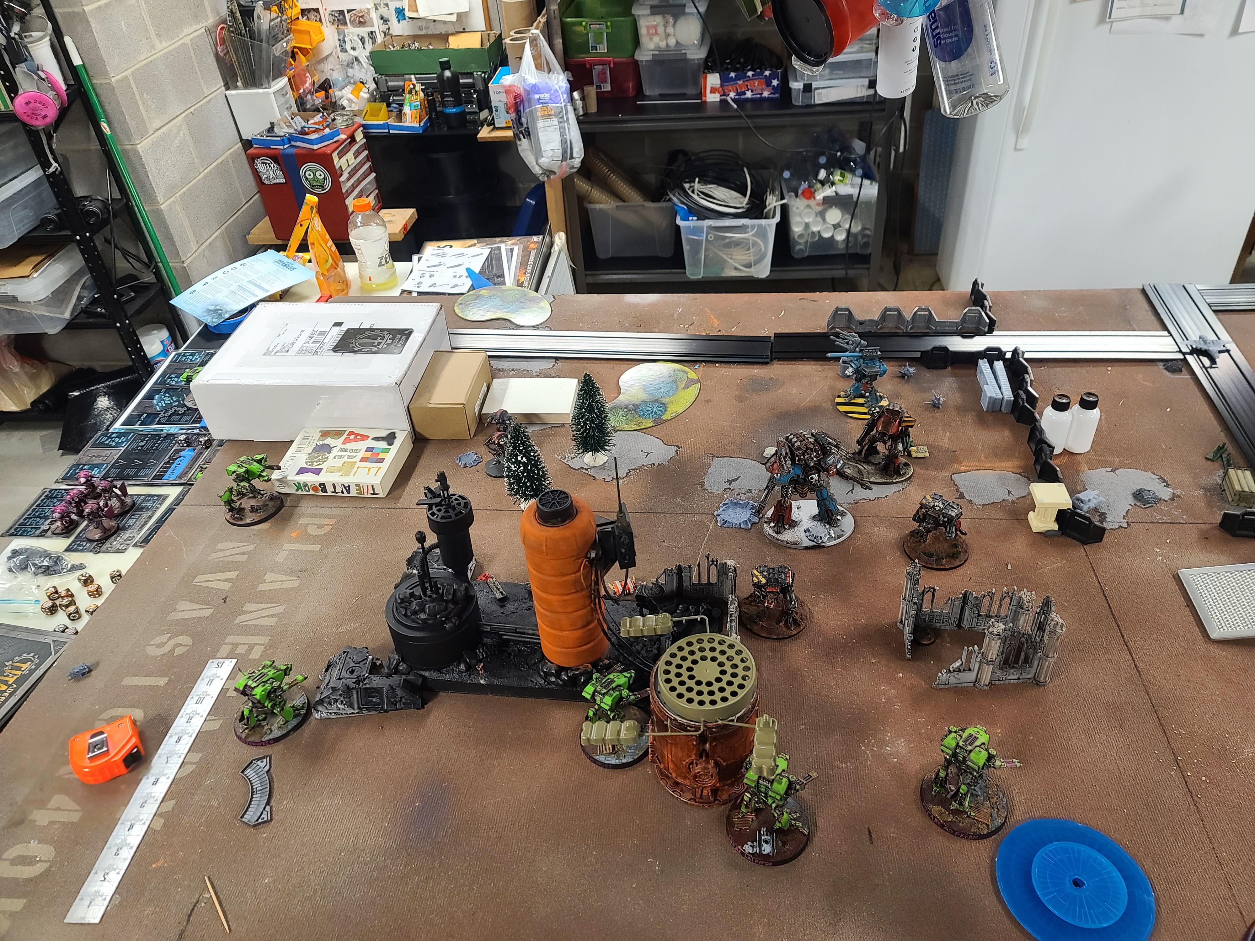 Adeptus Titanicus, Basement Gaming, Game Pictures, Titan