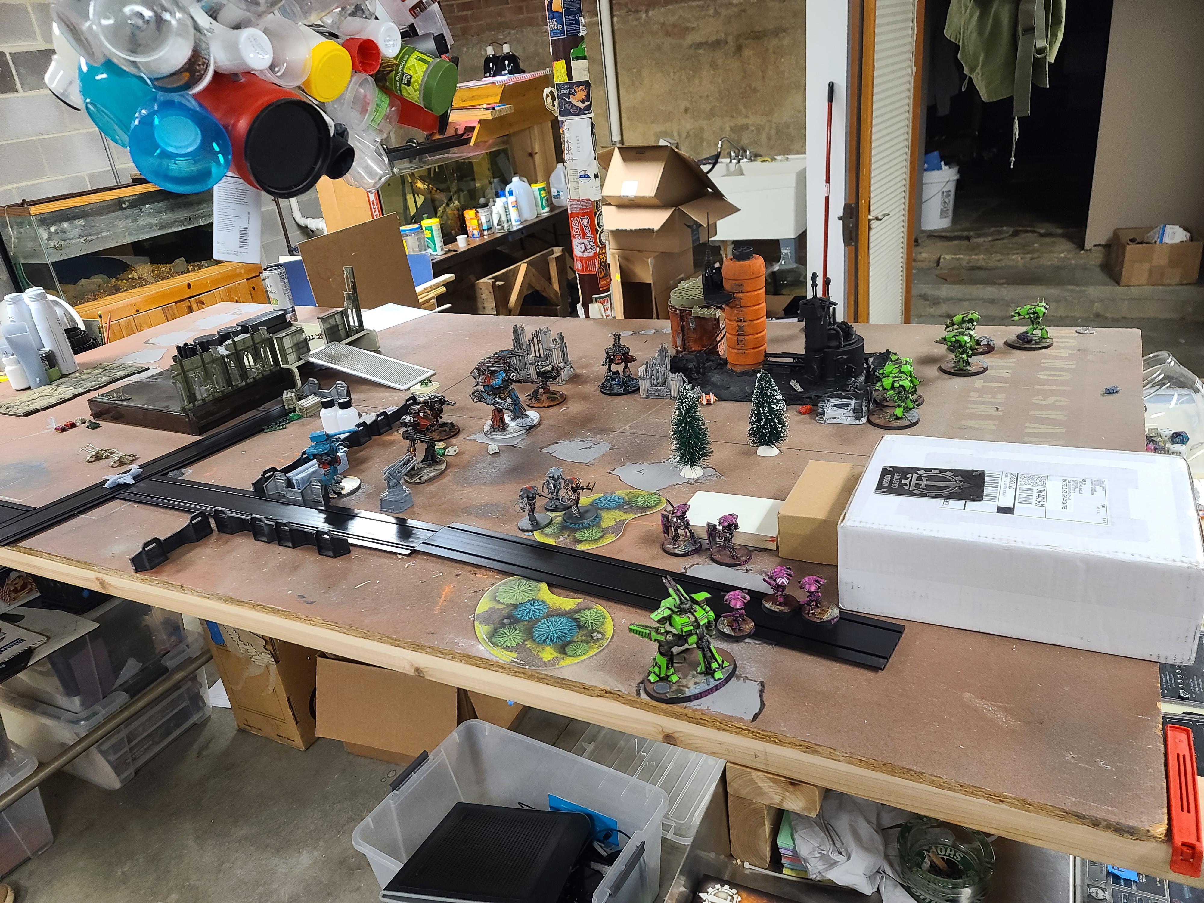 Adeptus Titanicus, Basement Gaming, Game Pictures, Titan