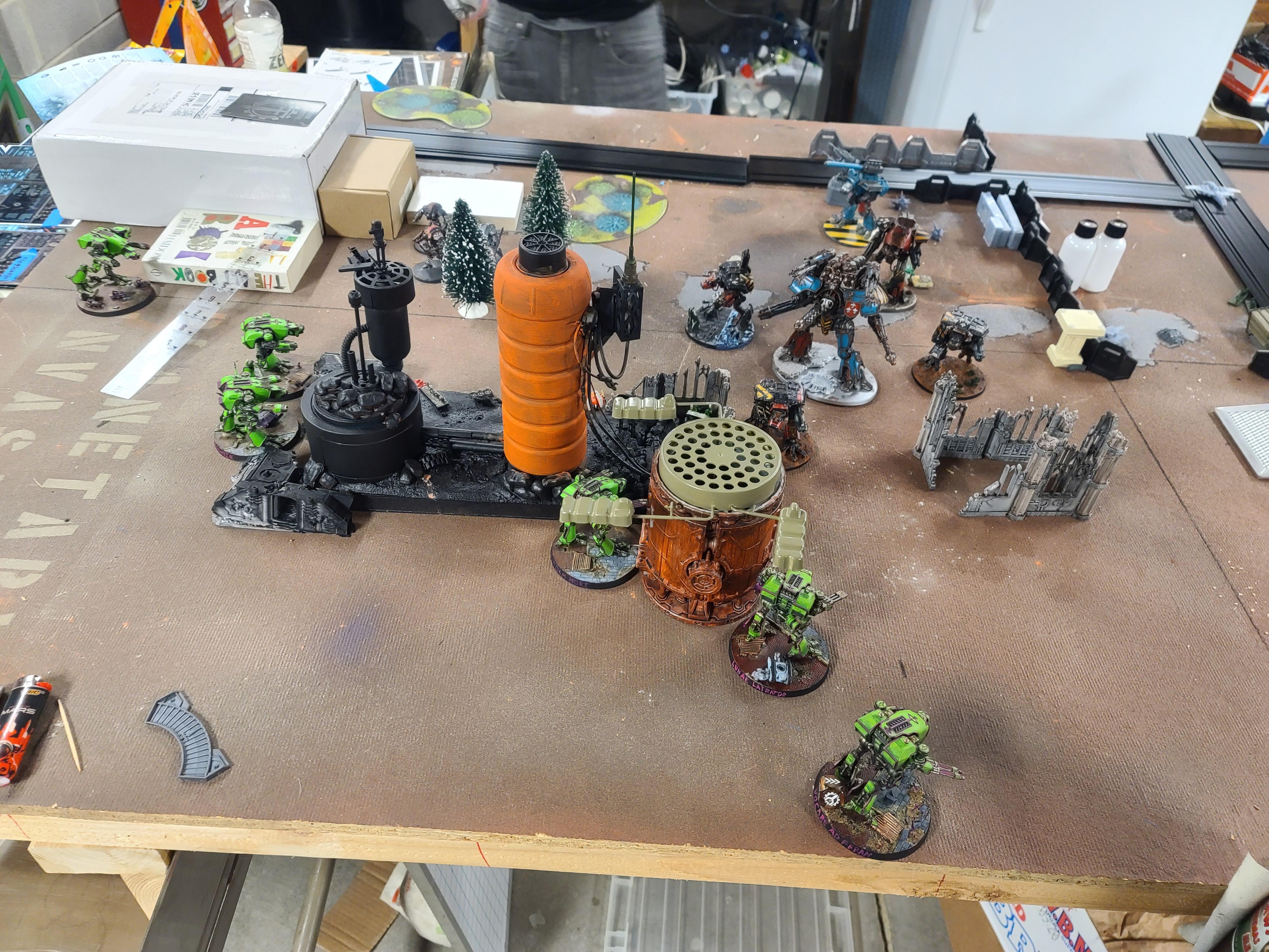 Adeptus Titanicus, Basement Gaming, Game Pictures, Titan