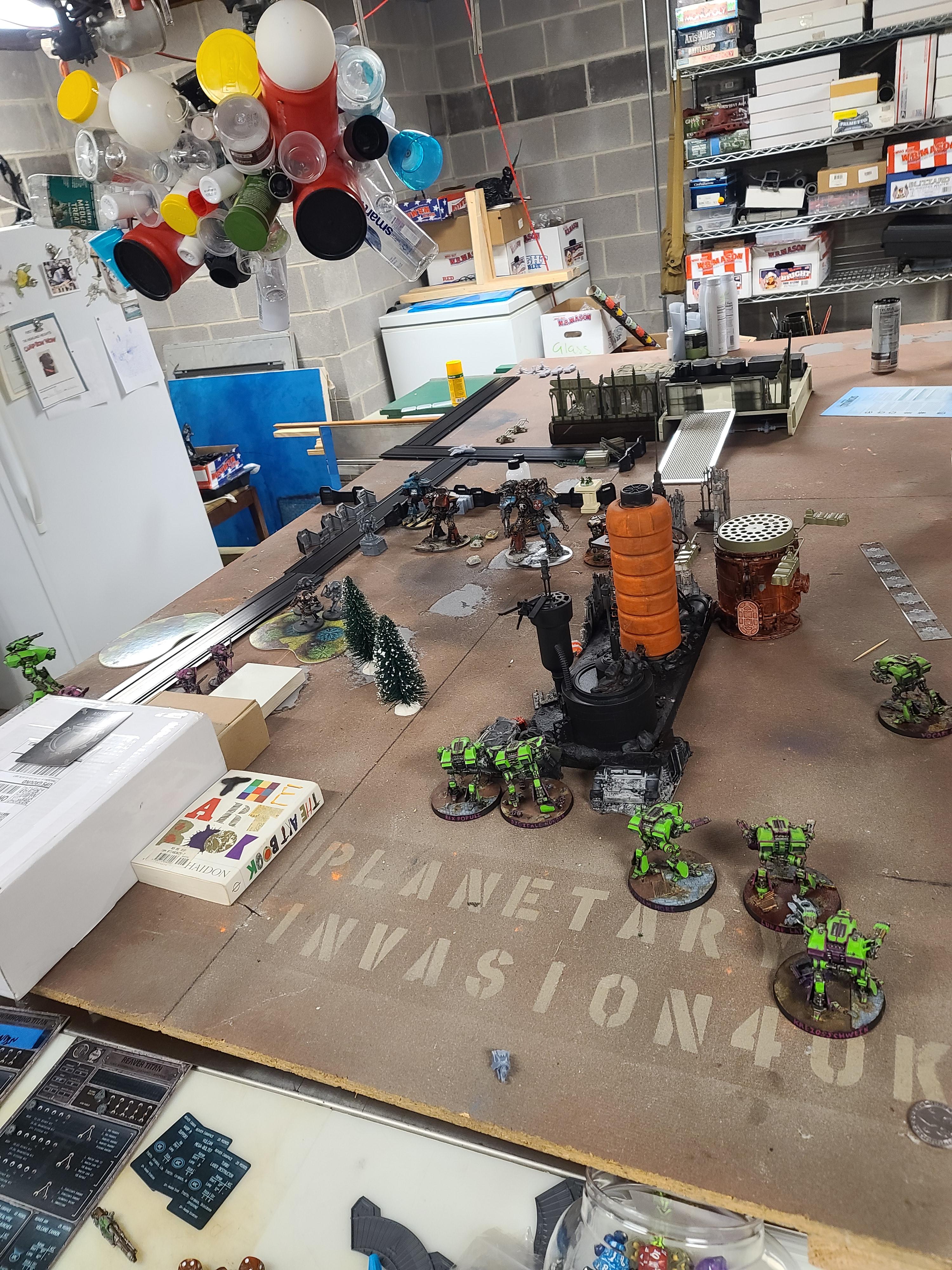 Adeptus Titanicus, Basement Gaming, Game Pictures, Titan