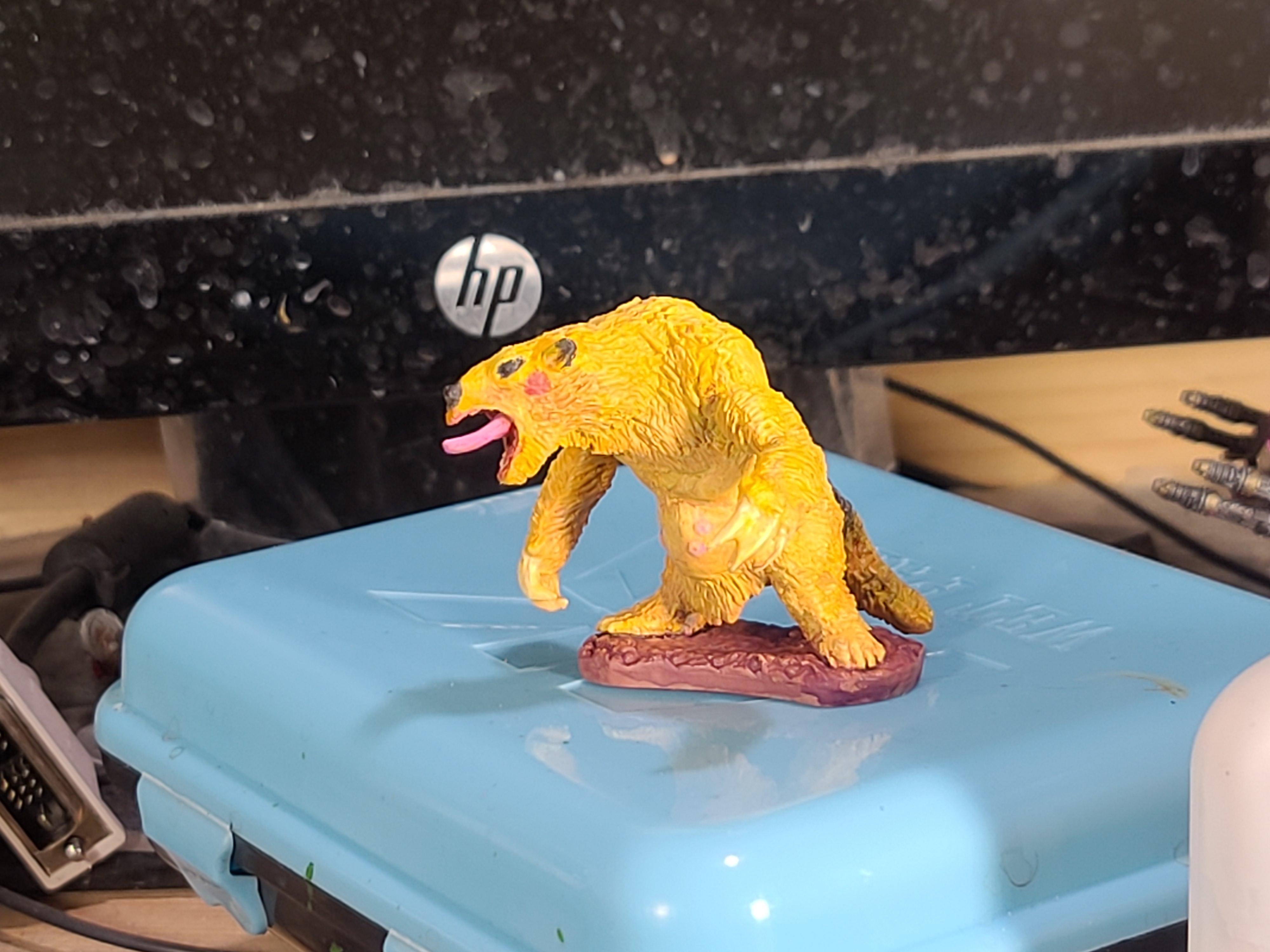 Bones Usa, Giant Sloth, Reaper Miniatures, Totally Not Pikachu