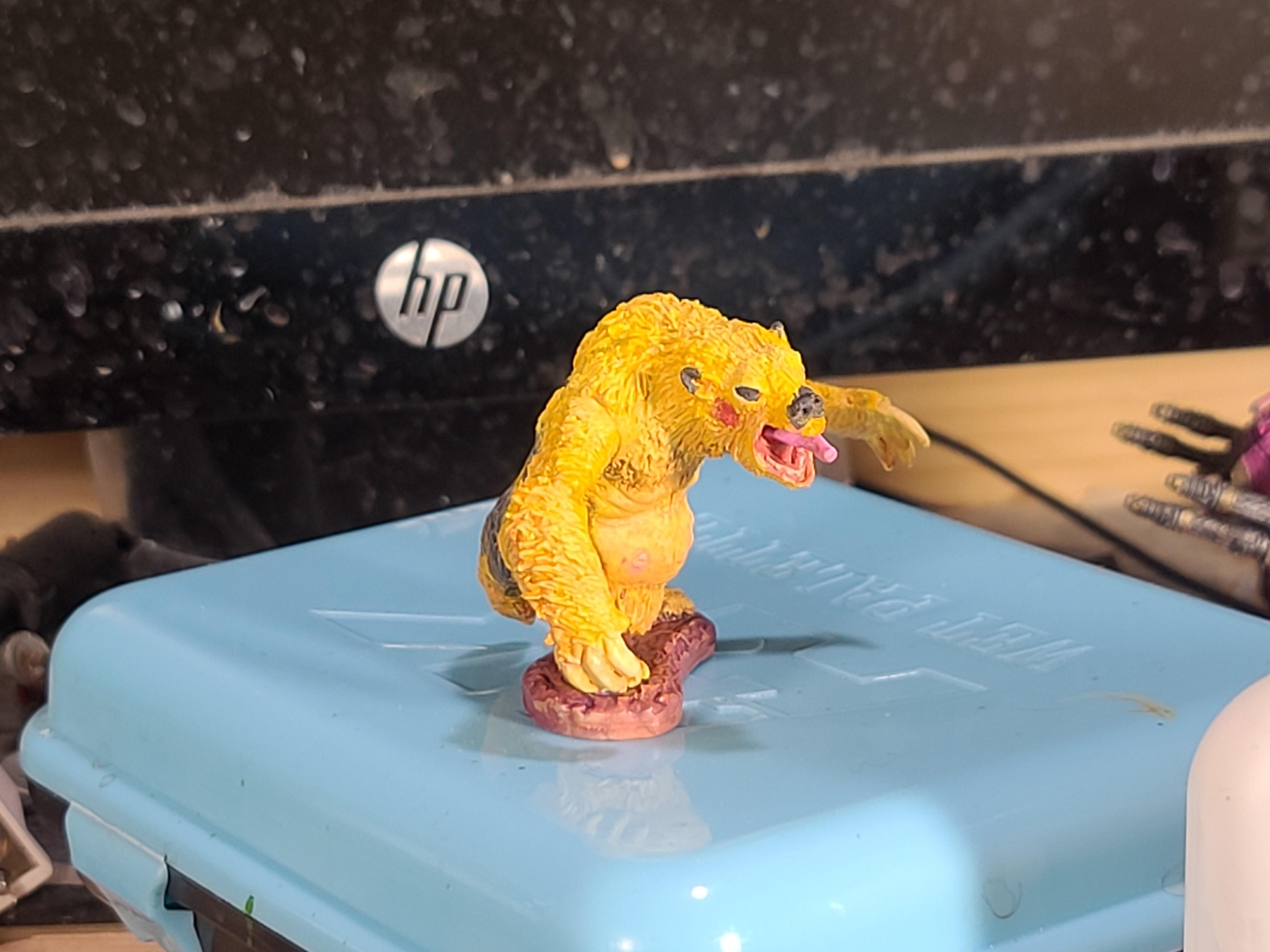 Bones Usa, Giant Sloth, Reaper Miniatures, Totally Not Pikachu