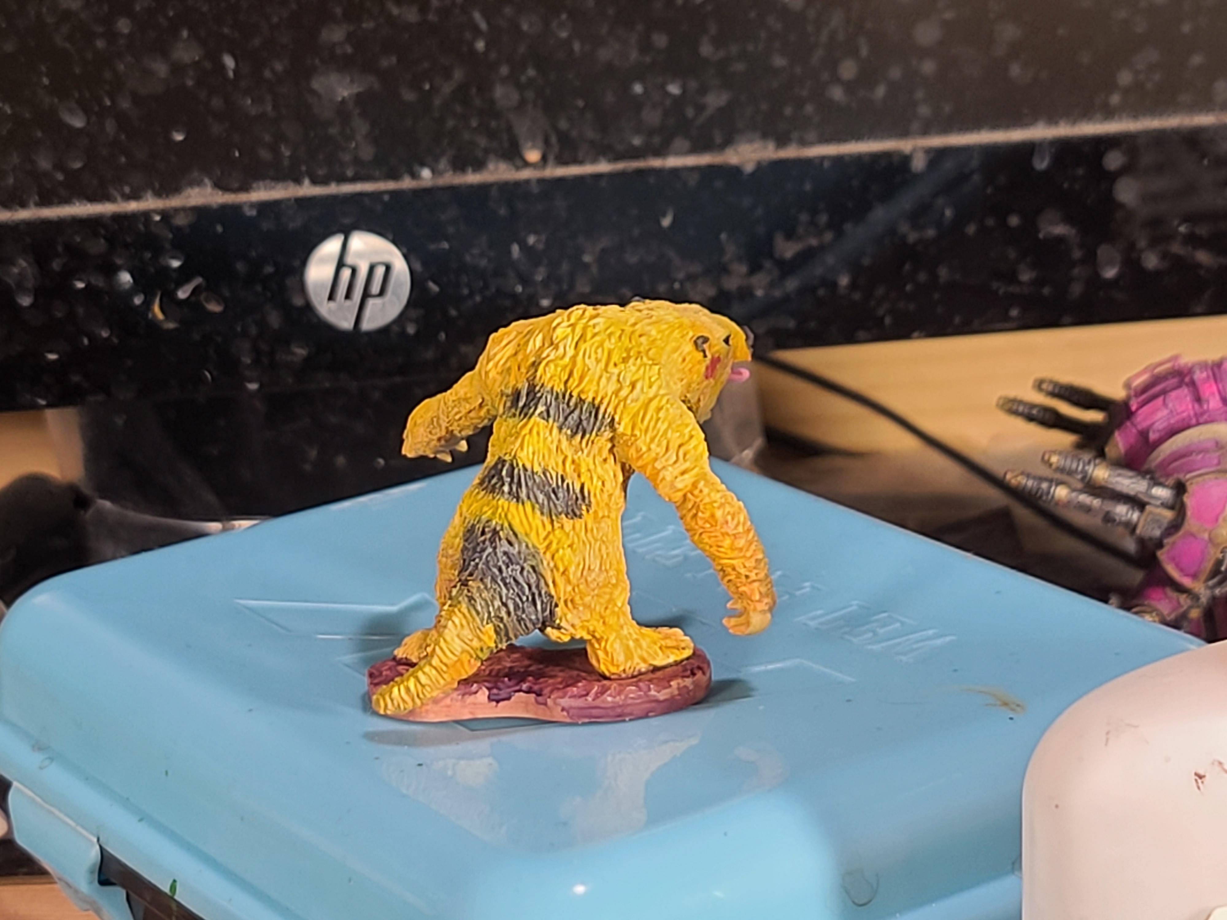 Bones Usa, Giant Sloth, Reaper Miniatures, Totally Not Pikachu
