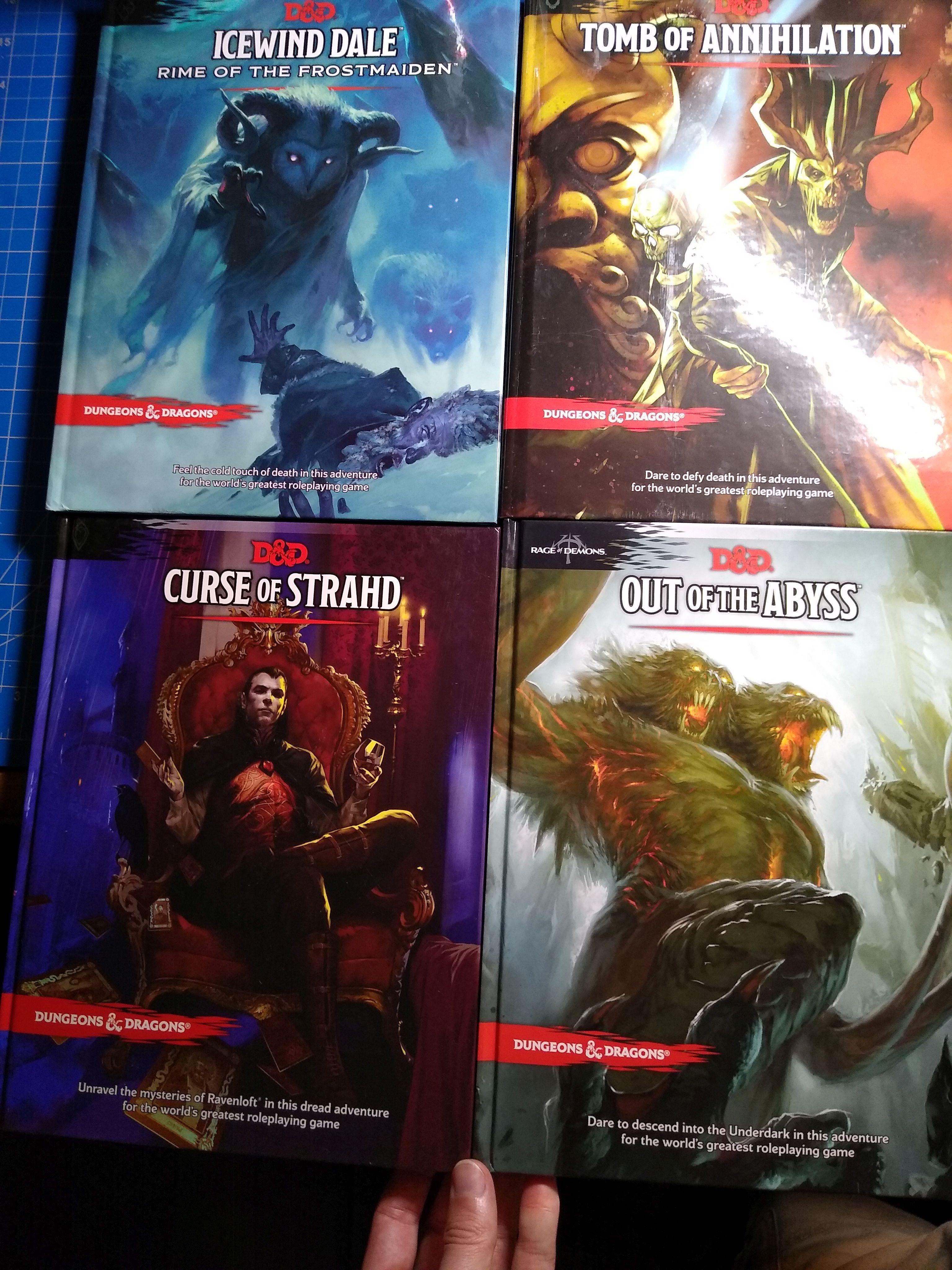 New D&amp;D books