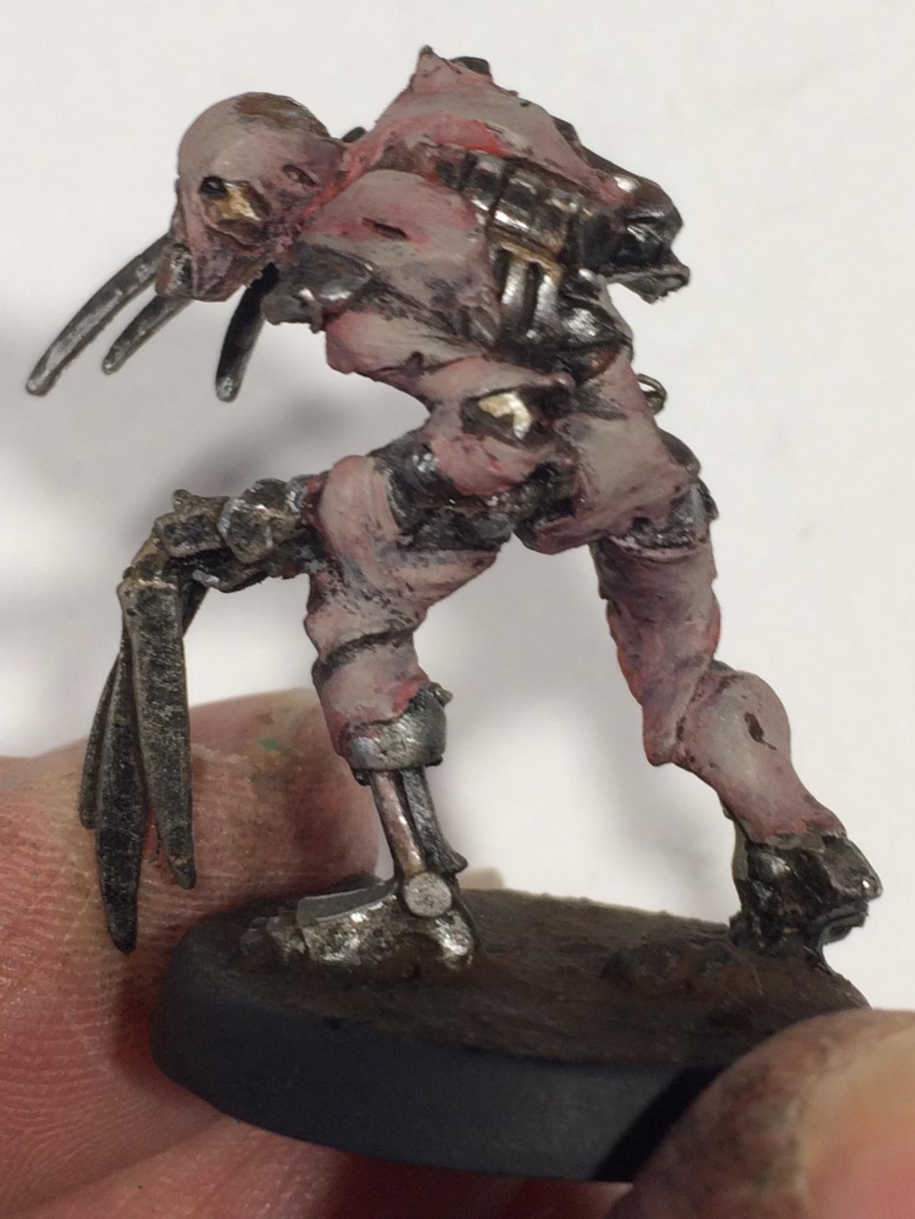 Conversion, Gaukler, Lord, Metallic, Necrons, Scratch Build, Skeletons, Undead, Warriors
