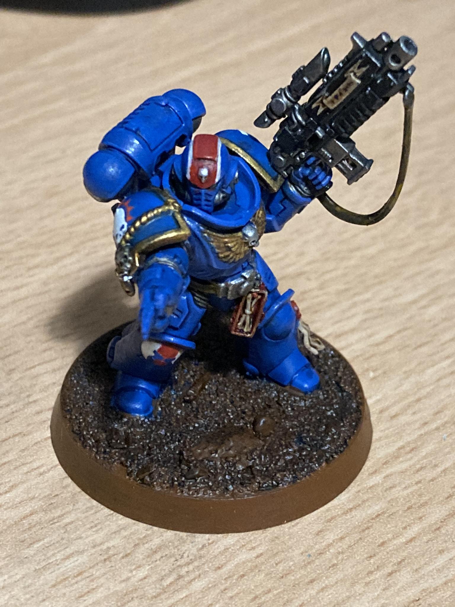 Lieutenant, Primaris, Space Marines, Ultramarines