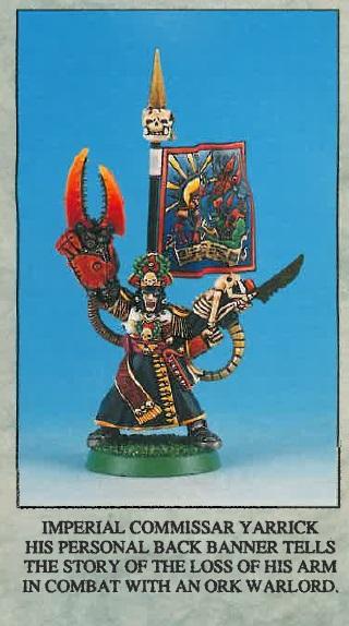 3rd Edition, Codex Armageddon, Commissar, Copyright Games Workshop, Retro Review, Rogue Trader, Steel Legion, White Dwarf, Yarrick
