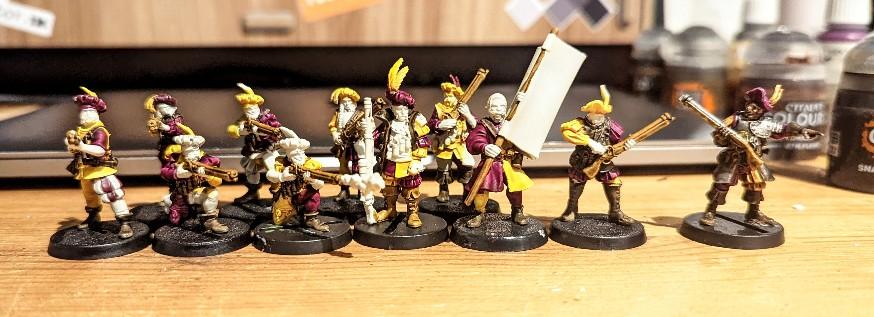 Empire handgunners