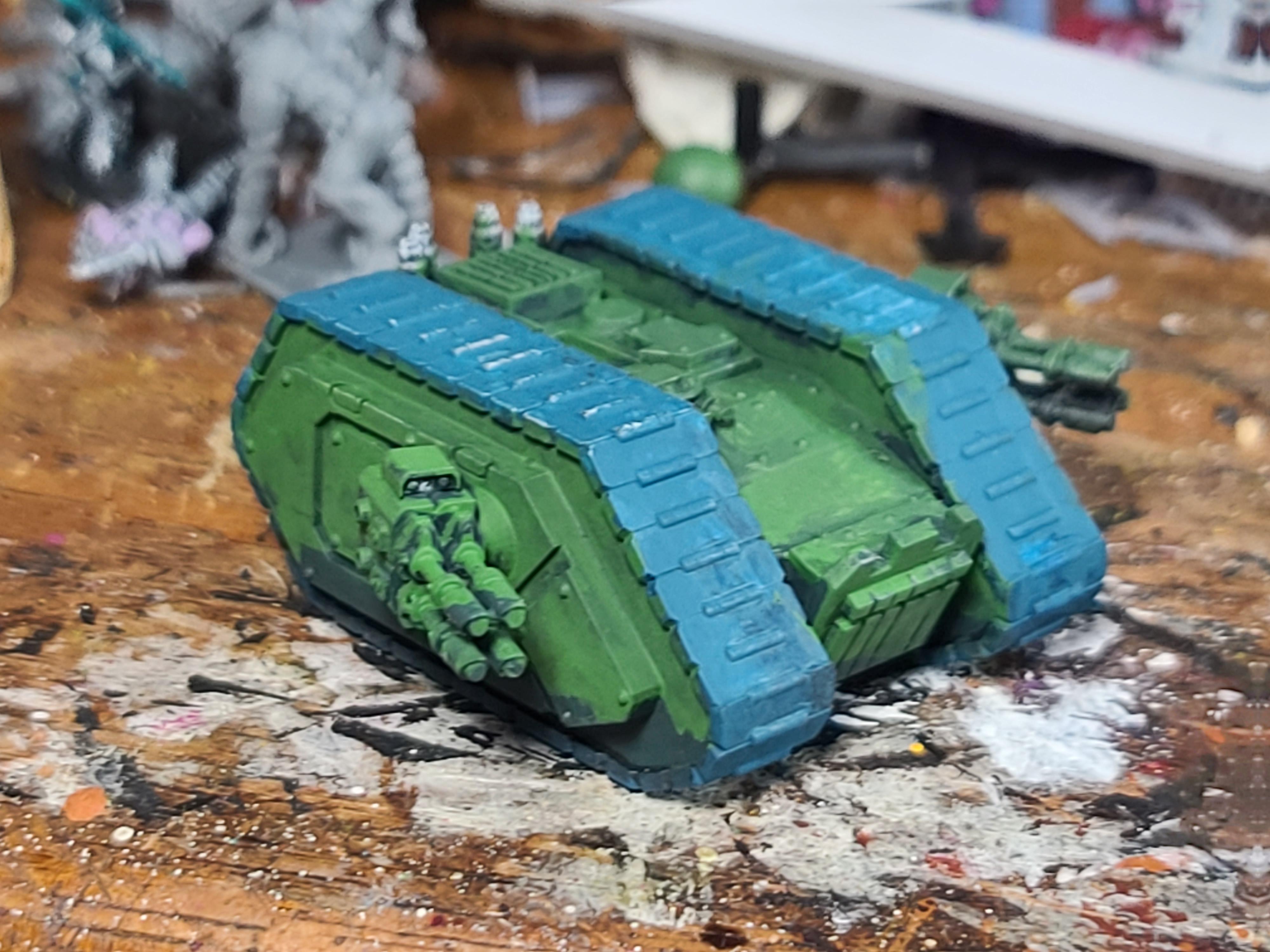 6mm, Epic, Excellent Miniatures, Galactic Crusaders, Onmioji, Salamanders, Spartan Tank